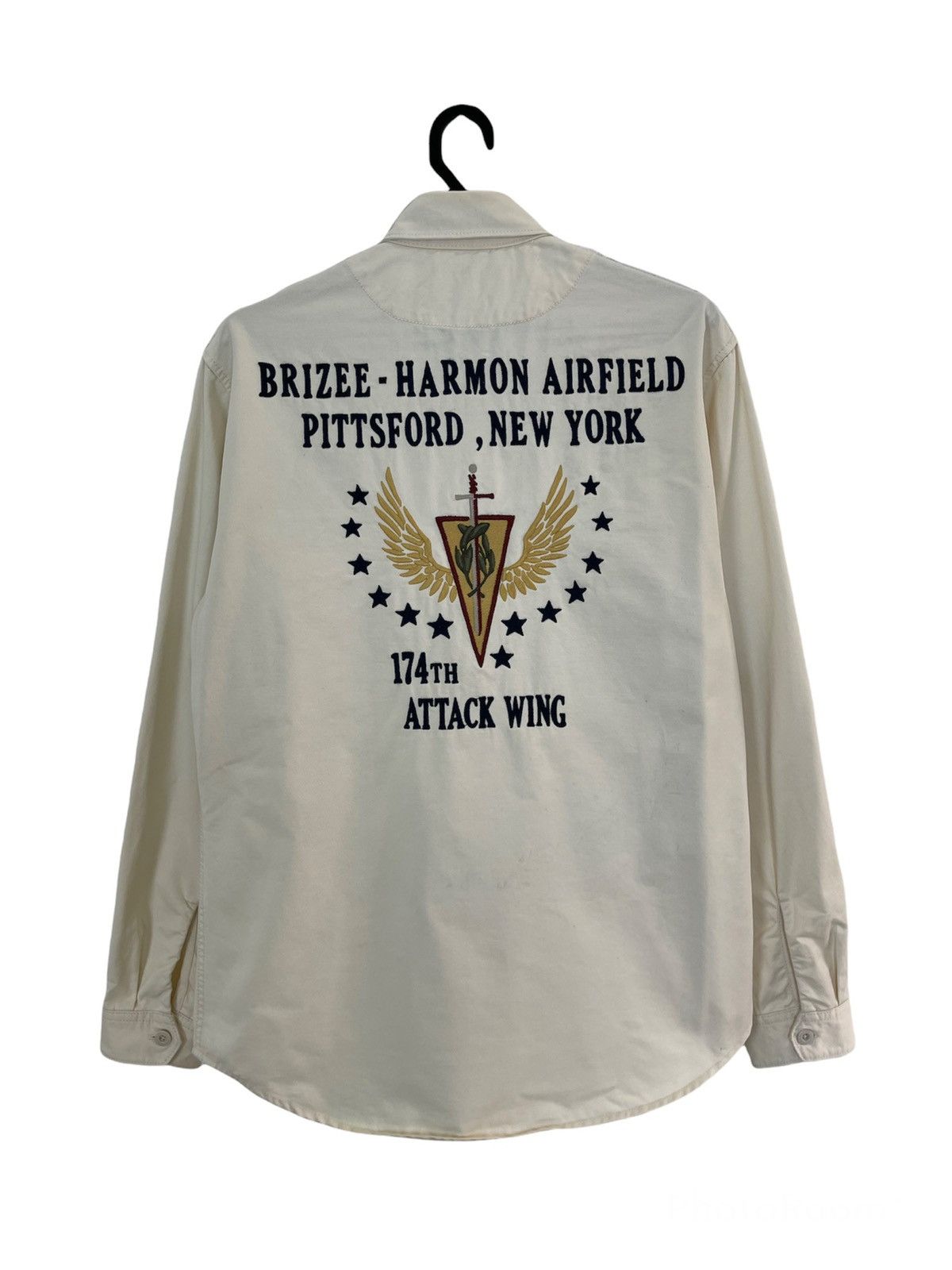 Avirex × Vintage Vintage AVIREX BRIZEE HARMON AIRFIELD PITTSFORD NEW YORK Size US L / EU 52-54 / 3 - 2 Thumbnail