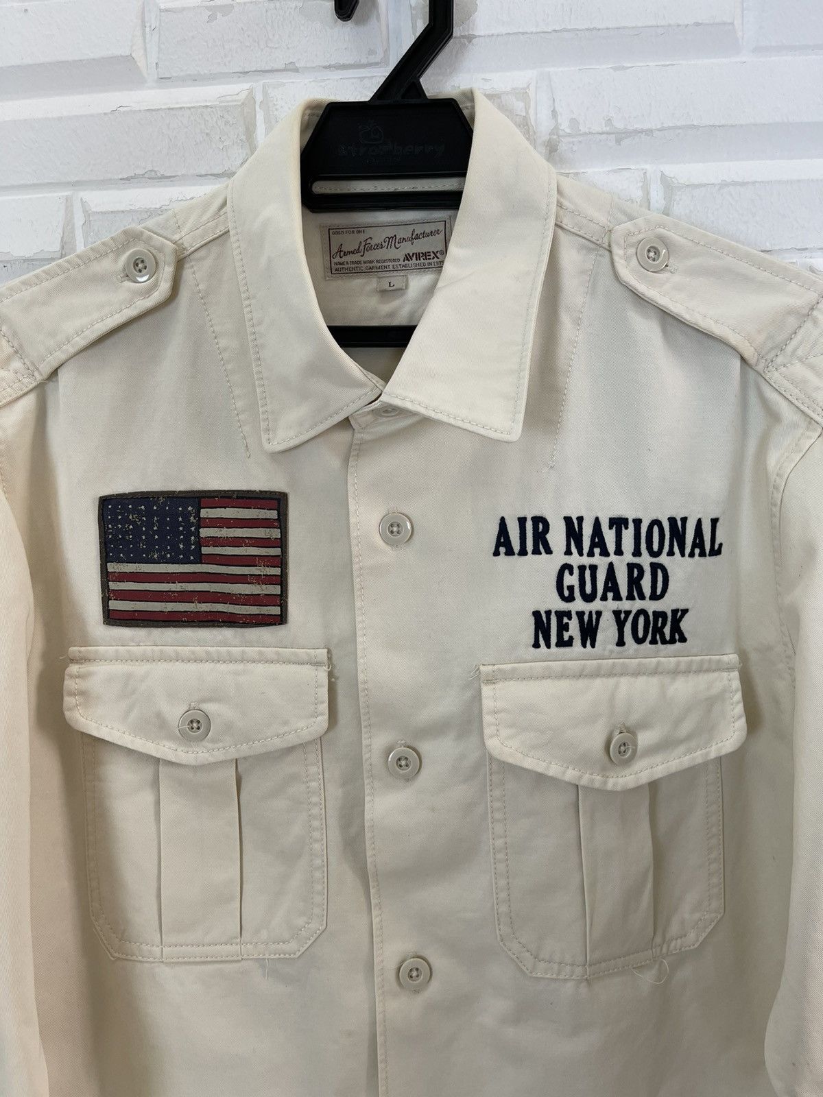 Avirex × Vintage Vintage AVIREX BRIZEE HARMON AIRFIELD PITTSFORD NEW YORK Size US L / EU 52-54 / 3 - 4 Thumbnail