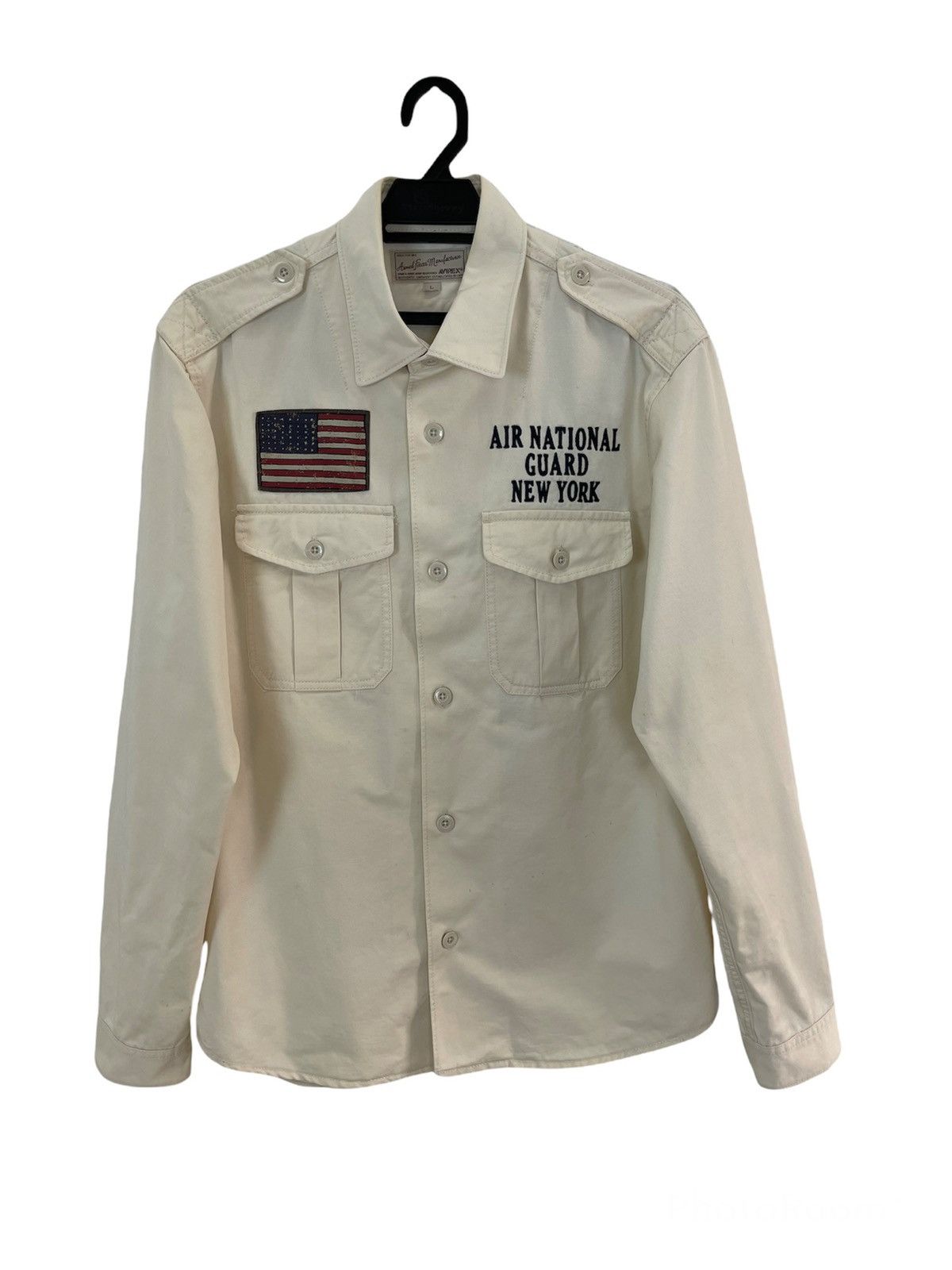 Avirex × Vintage Vintage AVIREX BRIZEE HARMON AIRFIELD PITTSFORD NEW YORK Size US L / EU 52-54 / 3 - 1 Thumbnail