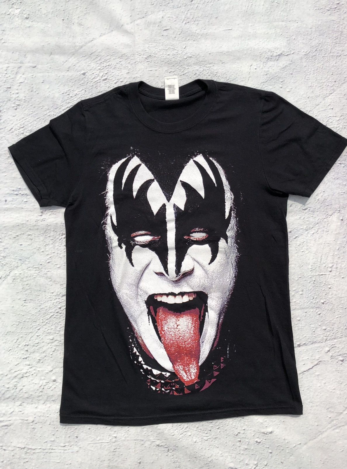Band Tees Vintage 2000s Kiss Big Face Tee (Mötley Crüe Van Halen) Size US S / EU 44-46 / 1 - 3 Thumbnail