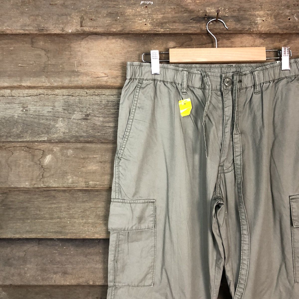 Japanese Brand Topvalu Grey Multipocket Cargo Pants #3383 Size US 32 / EU 48 - 6 Thumbnail