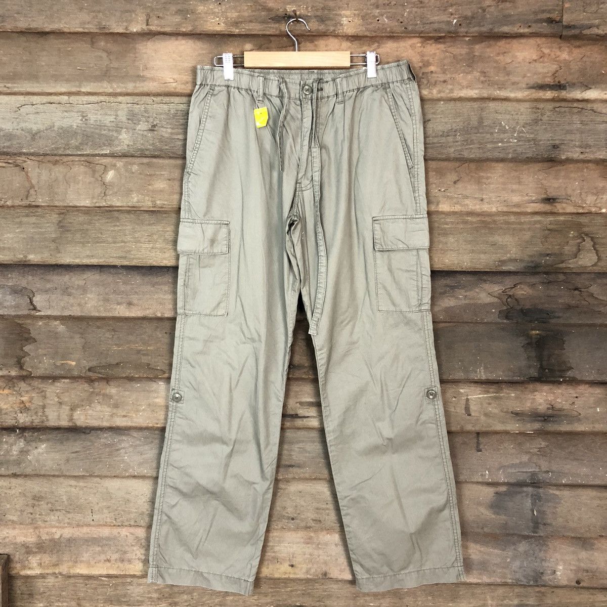Japanese Brand Topvalu Grey Multipocket Cargo Pants #3383 Size US 32 / EU 48 - 1 Thumbnail