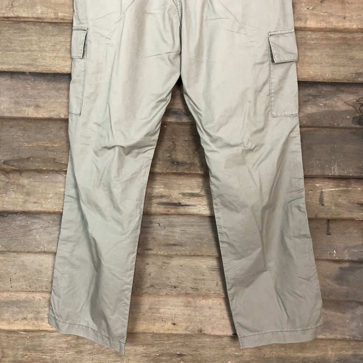 Japanese Brand Topvalu Grey Multipocket Cargo Pants #3383 Size US 32 / EU 48 - 11 Thumbnail