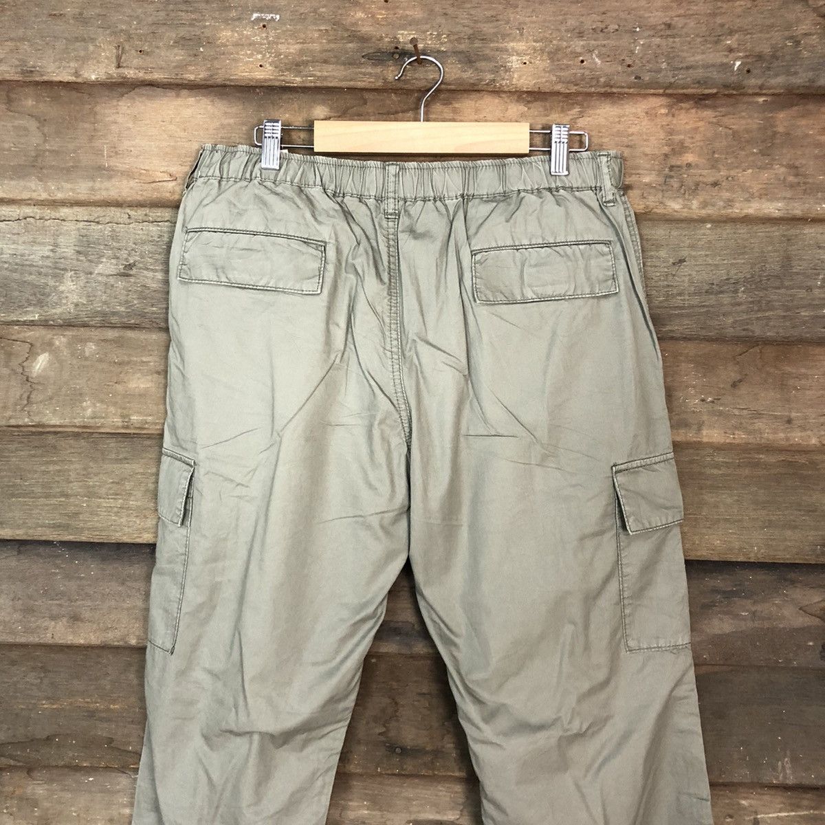 Japanese Brand Topvalu Grey Multipocket Cargo Pants #3383 Size US 32 / EU 48 - 10 Thumbnail
