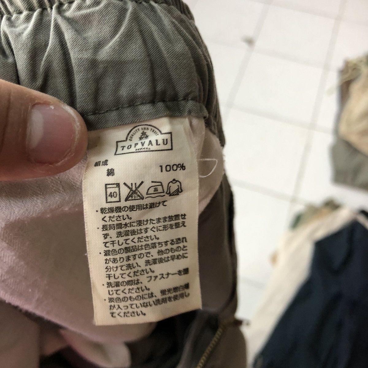 Japanese Brand Topvalu Grey Multipocket Cargo Pants #3383 Size US 32 / EU 48 - 12 Thumbnail