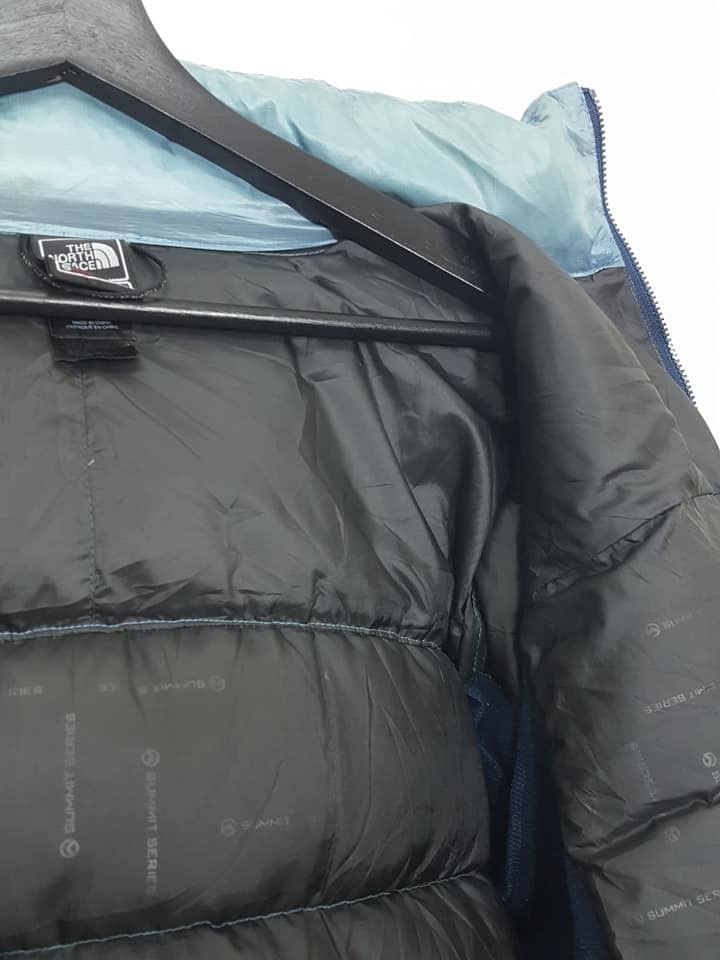 The North Face TNF 800 Pertex Summit Series Down Puffer Homme Aqua Jacket Size US S / EU 44-46 / 1 - 17 Thumbnail