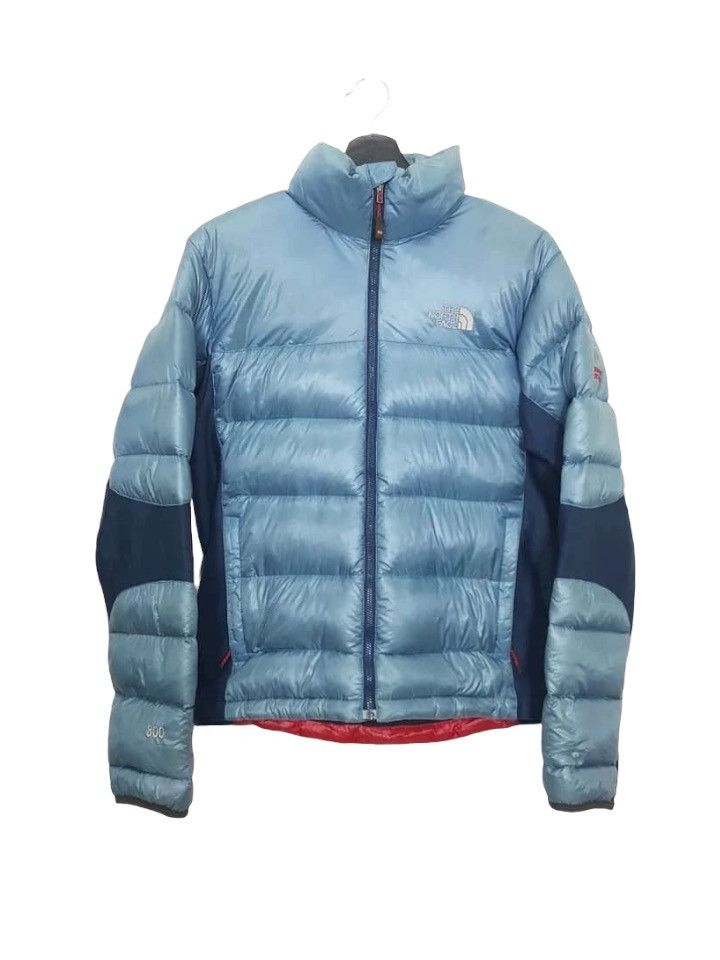 The North Face TNF 800 Pertex Summit Series Down Puffer Homme Aqua Jacket Size US S / EU 44-46 / 1 - 1 Thumbnail