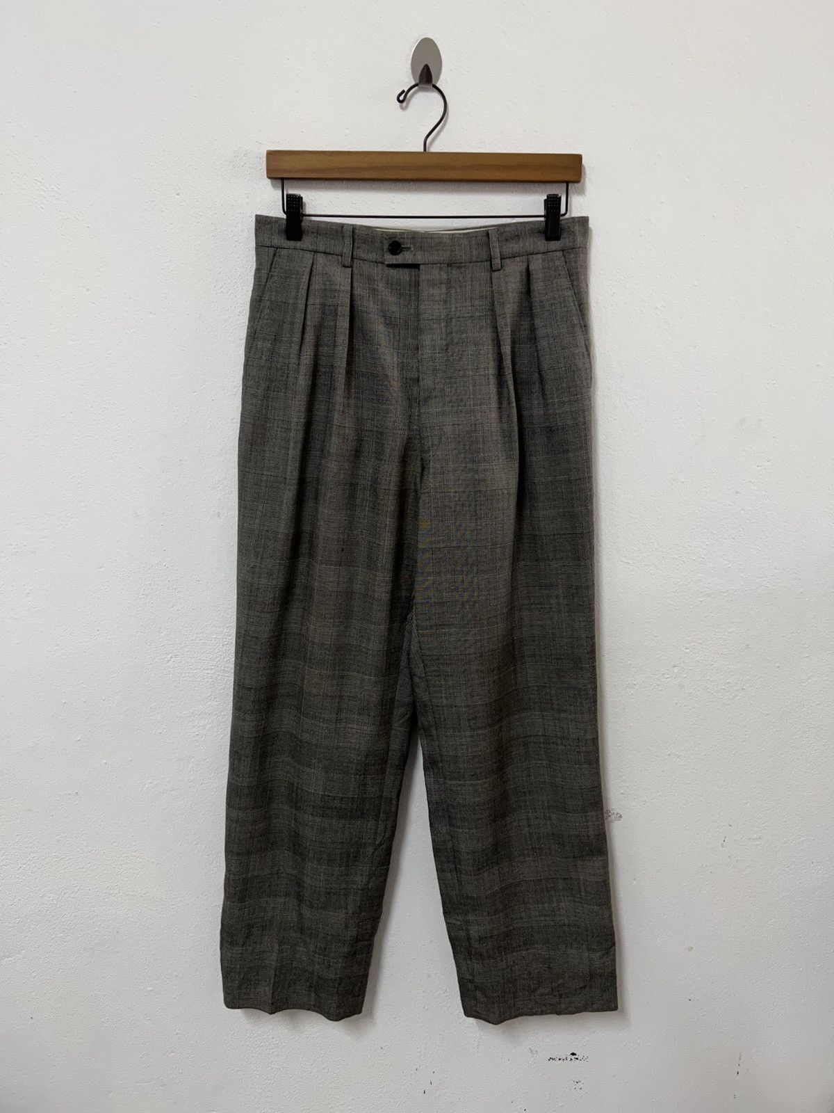 Paul Smith Paul Smith Plaid tartan Wool Pant Size US 30 / EU 46 - 2 Thumbnail