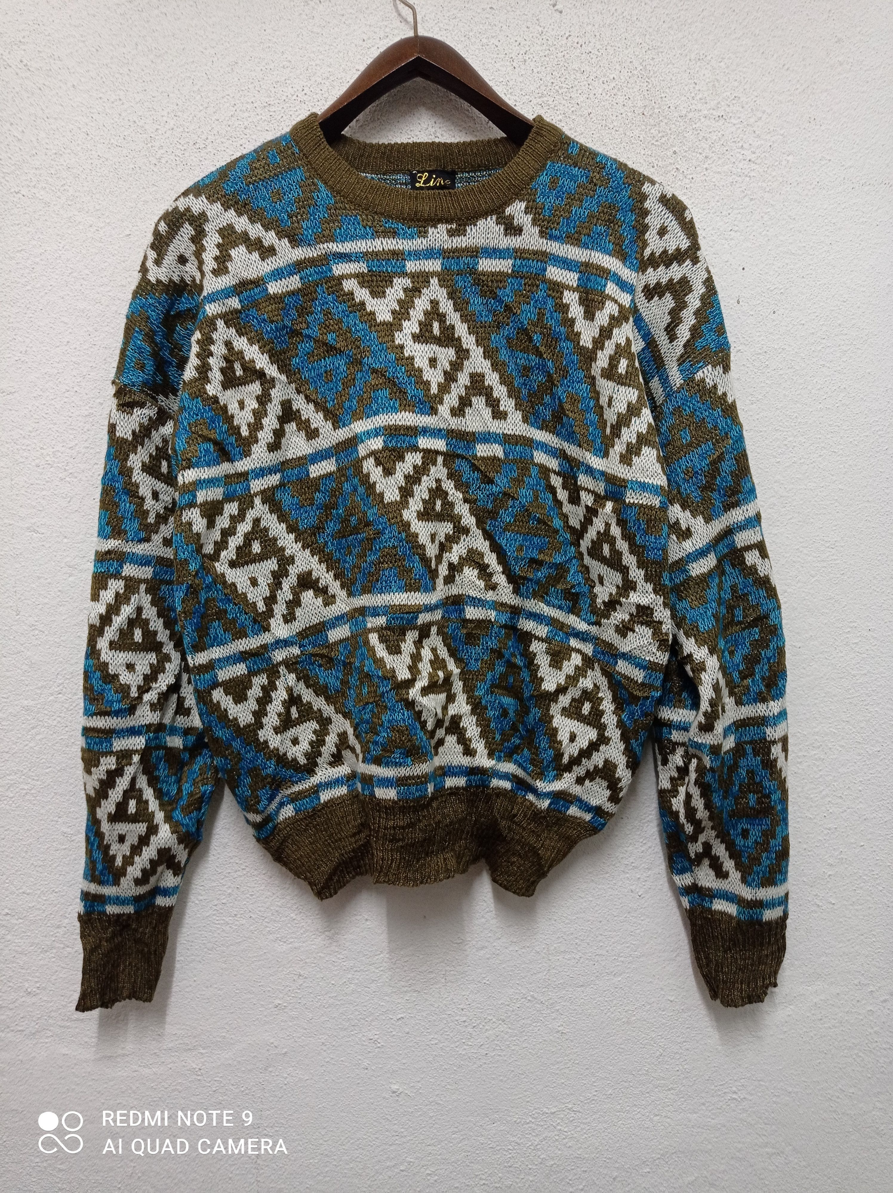 Japanese Brand × Other Vintage Japanese Brand Line very nice Style Knitwear Size US L / EU 52-54 / 3 - 1 Thumbnail