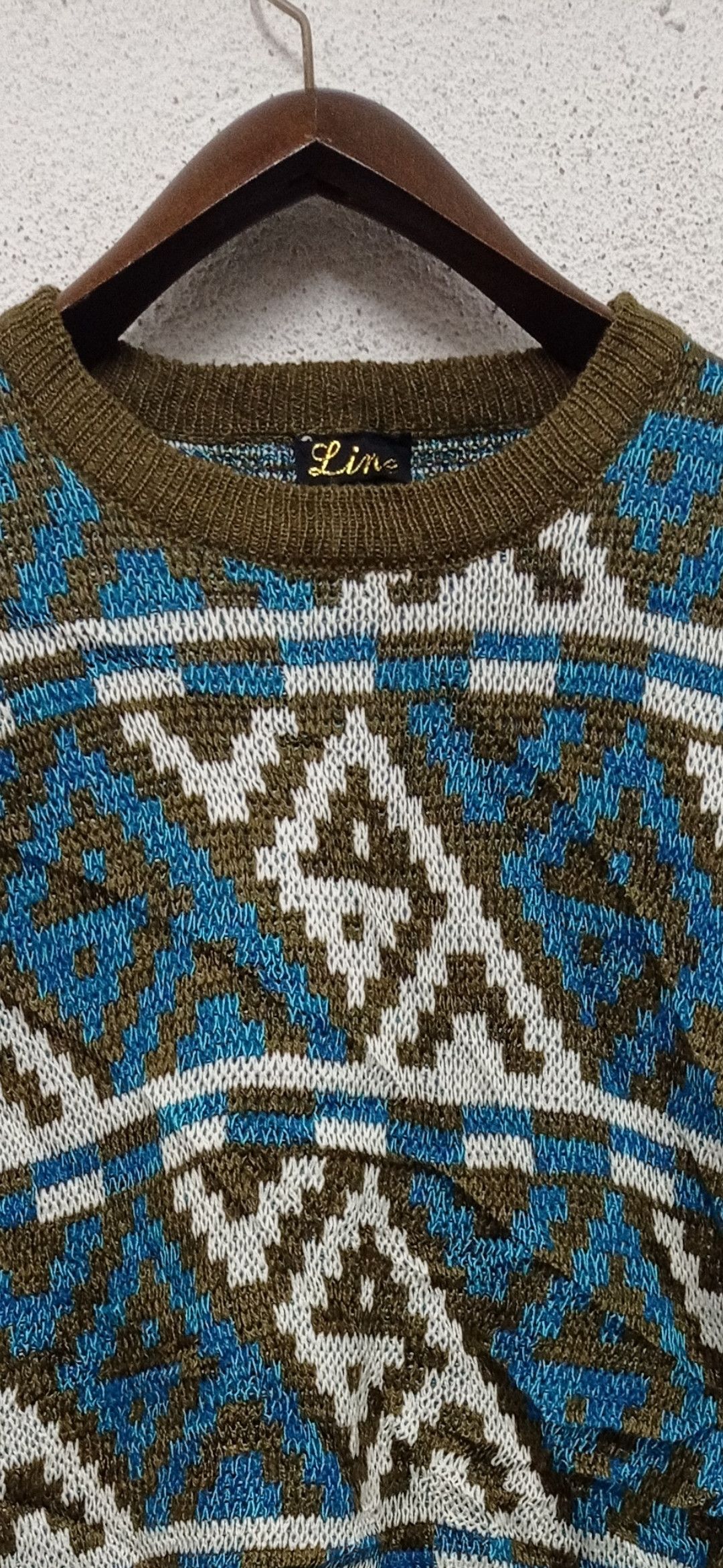 Japanese Brand × Other Vintage Japanese Brand Line very nice Style Knitwear Size US L / EU 52-54 / 3 - 8 Thumbnail