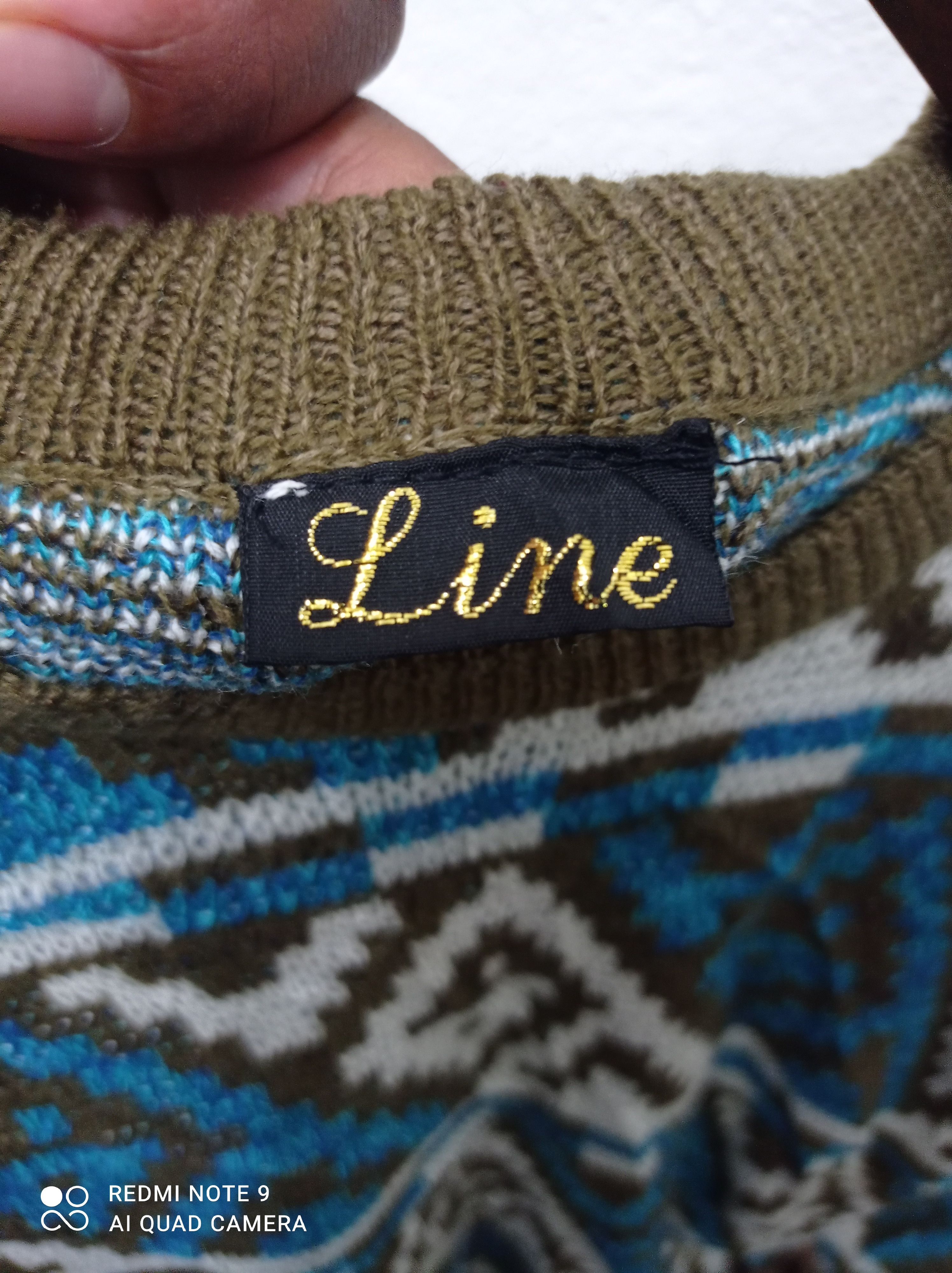 Japanese Brand × Other Vintage Japanese Brand Line very nice Style Knitwear Size US L / EU 52-54 / 3 - 12 Thumbnail