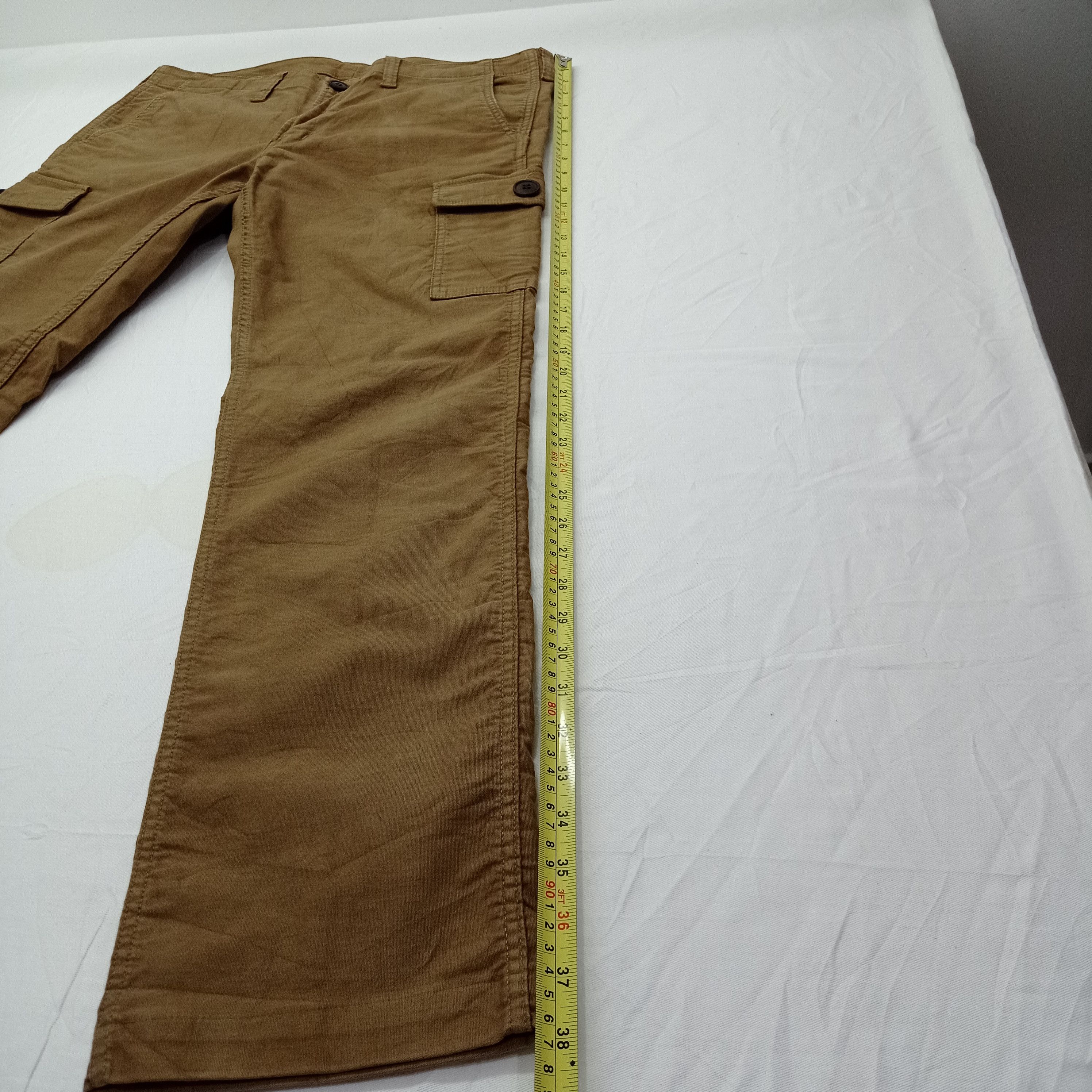 HOLLYWOOD RANCH MARKET 🔥HR MARKET CARGO PANTS Size US 33 - 15 Thumbnail