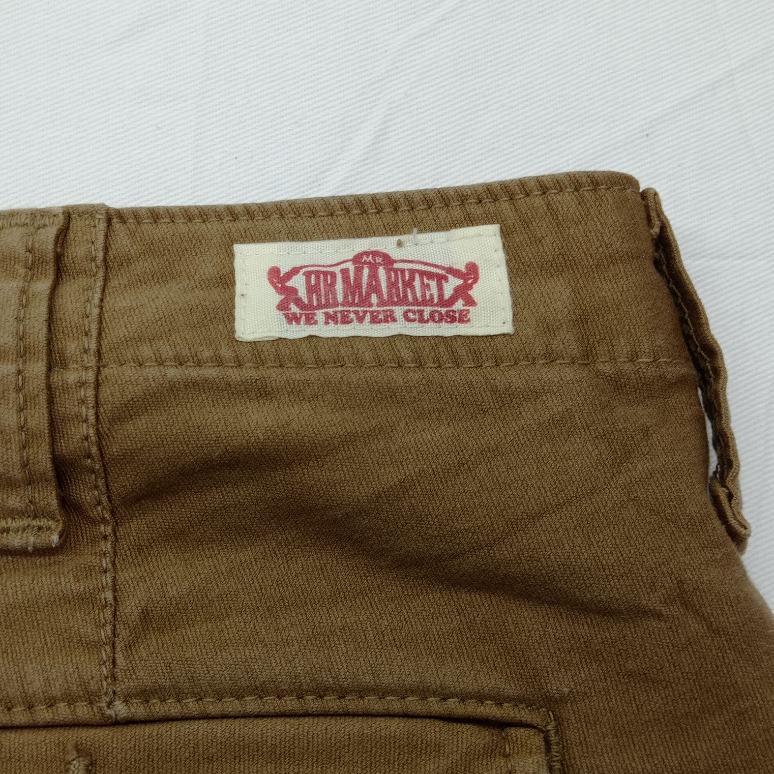HOLLYWOOD RANCH MARKET 🔥HR MARKET CARGO PANTS Size US 33 - 7 Thumbnail