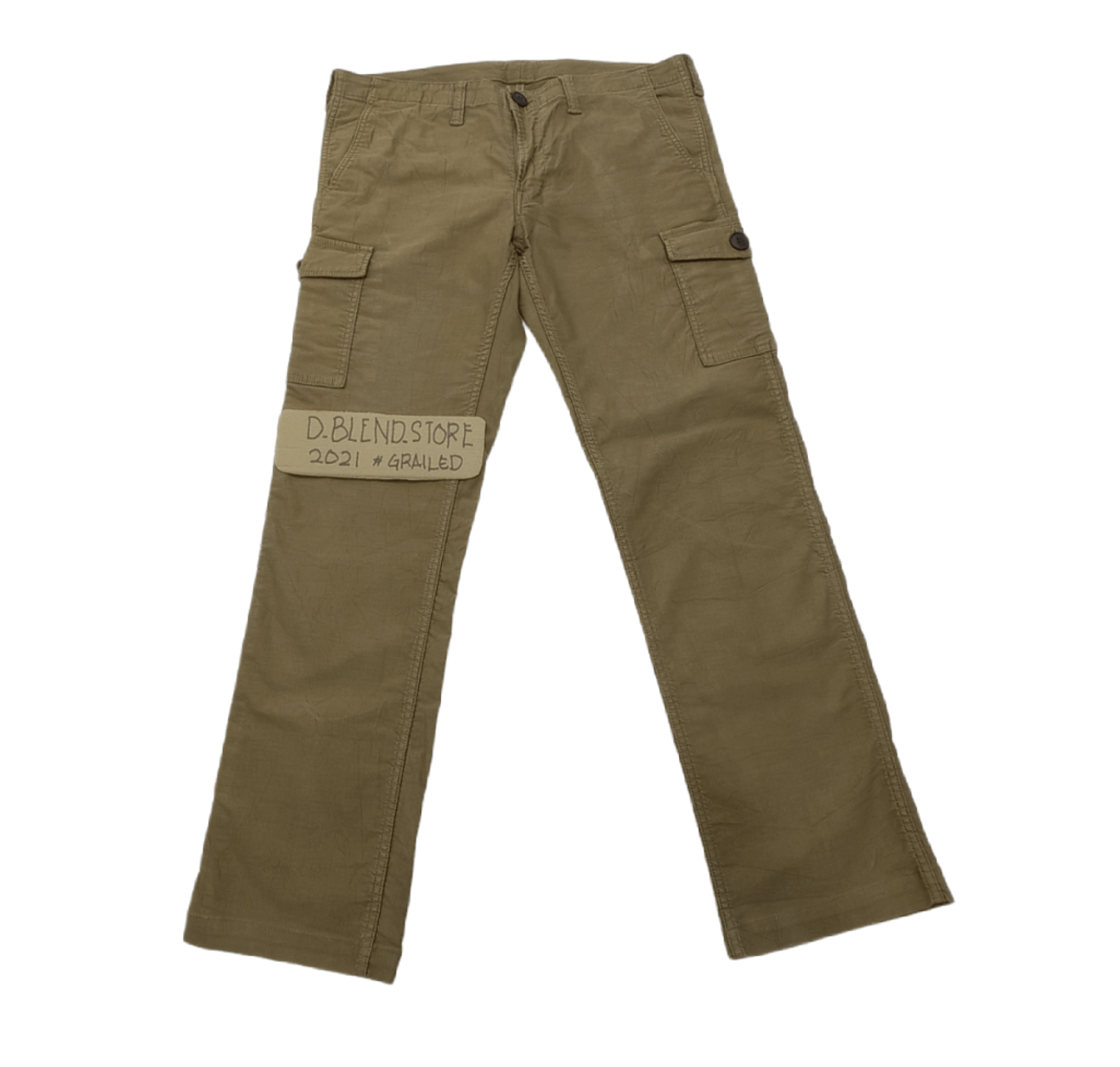 HOLLYWOOD RANCH MARKET 🔥HR MARKET CARGO PANTS Size US 33 - 1 Thumbnail