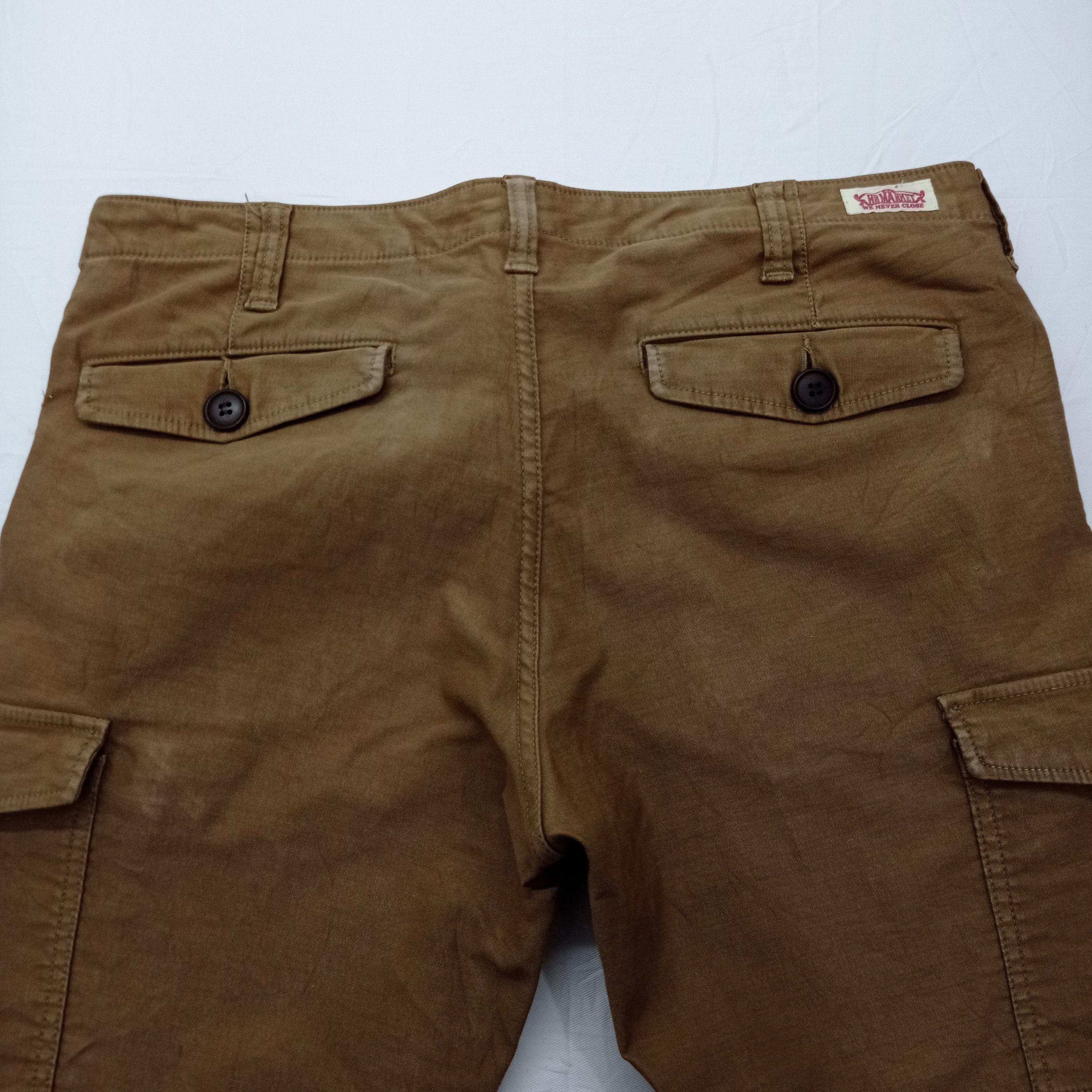 HOLLYWOOD RANCH MARKET 🔥HR MARKET CARGO PANTS Size US 33 - 6 Thumbnail