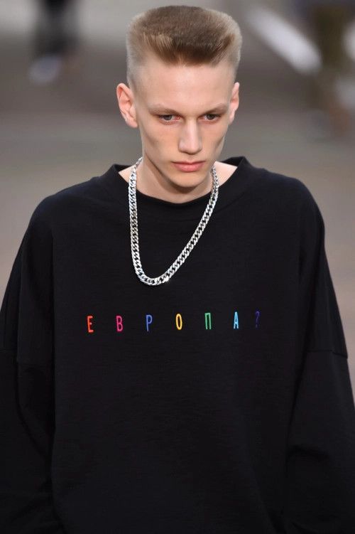 トップス AW14 Gosha Rubchinskiy Sweatshirt M size 08.28.1879483_Look_44_b8a09e96