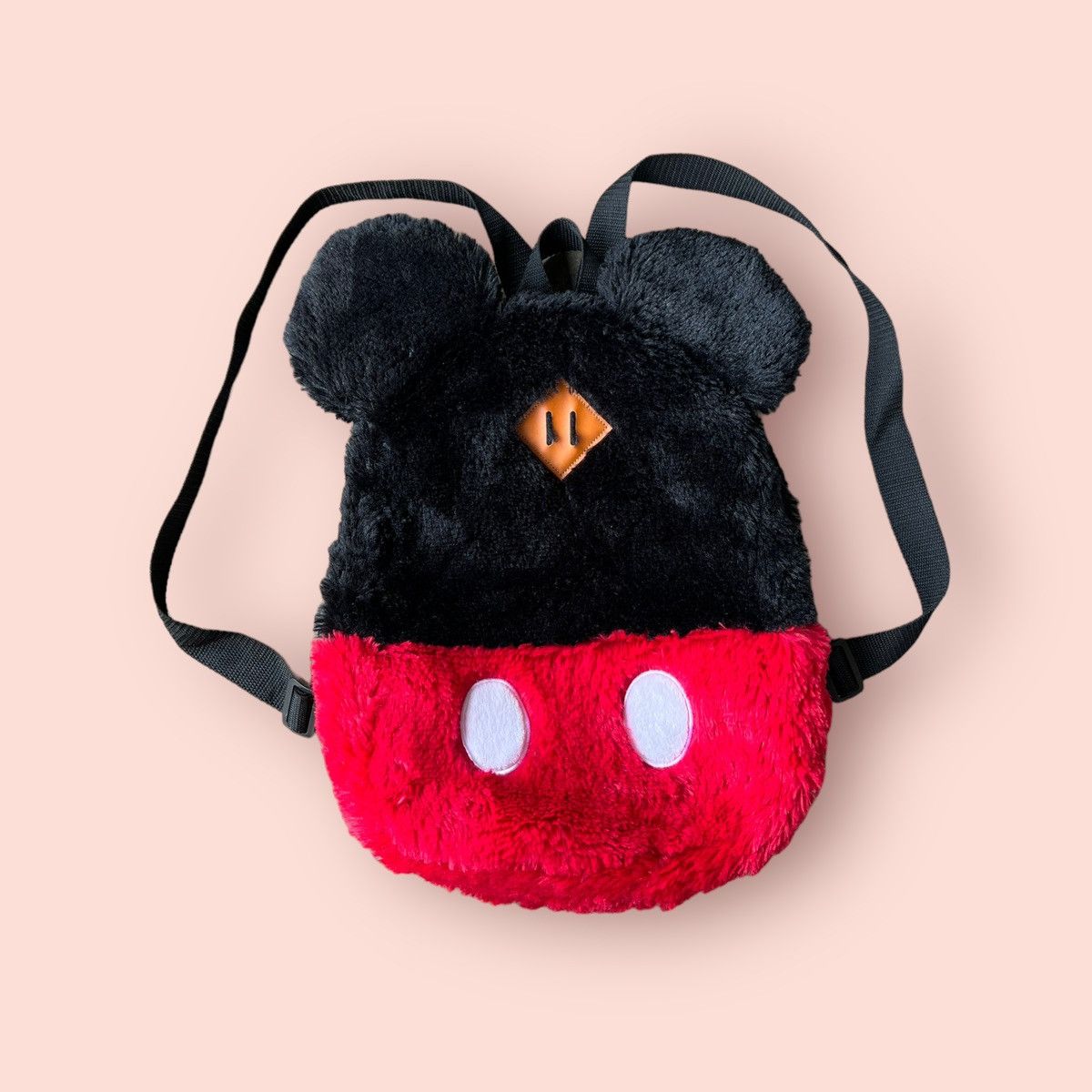 Disney × Japanese Brand × Vintage RARE DISNEY MICKEY MOUSE EARS FLUFFY MINI BACKPACK Size ONE SIZE - 23 Thumbnail