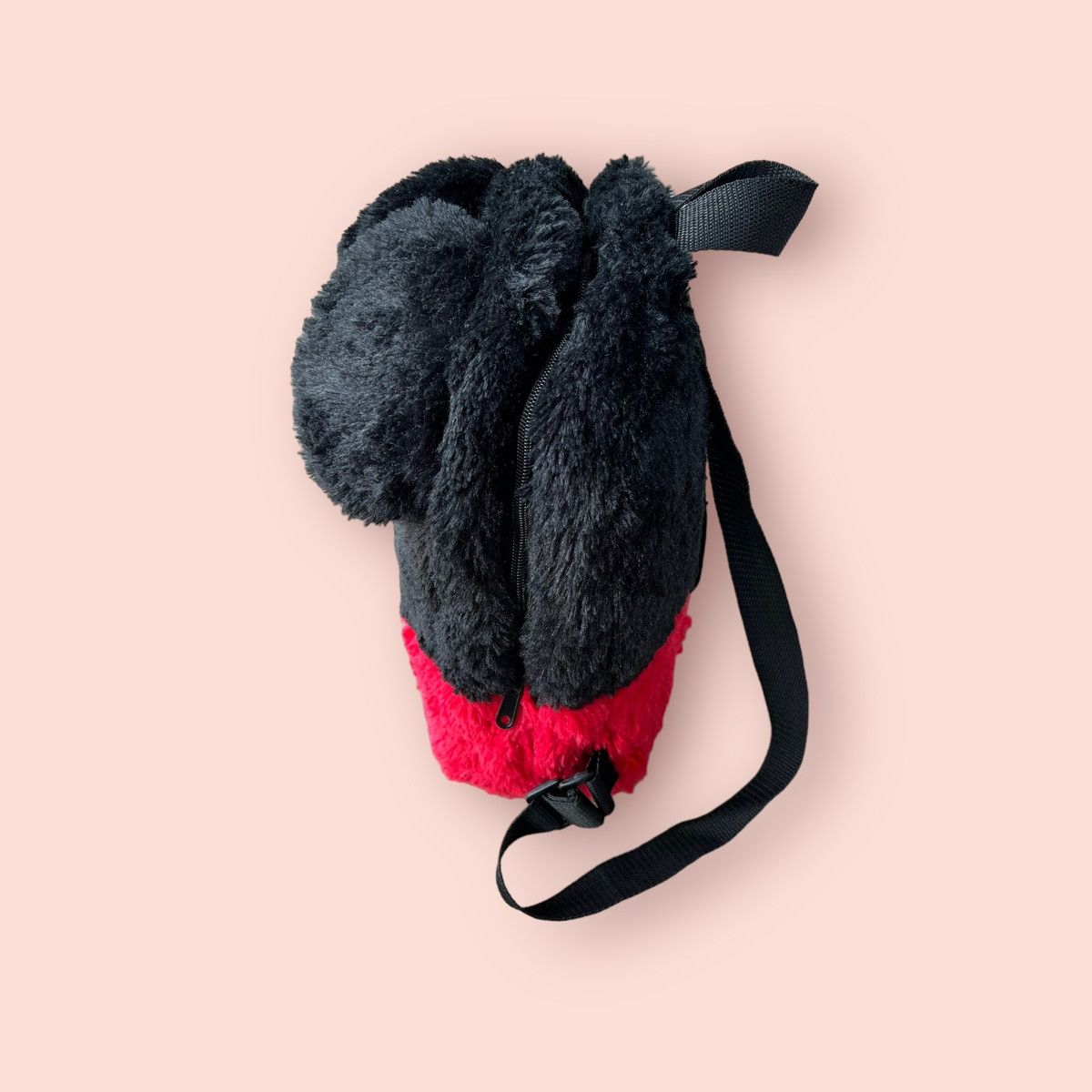 Disney × Japanese Brand × Vintage RARE DISNEY MICKEY MOUSE EARS FLUFFY MINI BACKPACK Size ONE SIZE - 17 Thumbnail