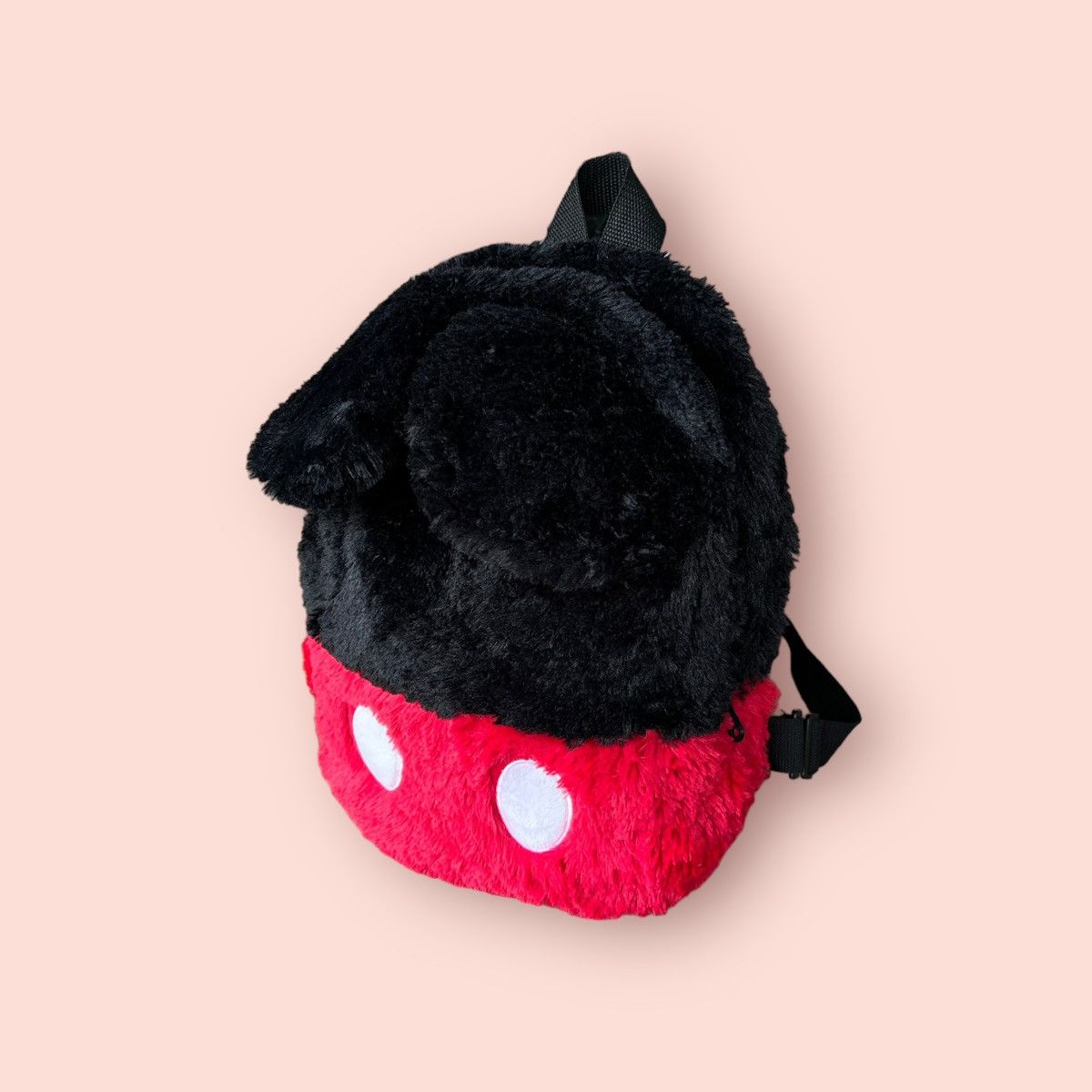 Disney × Japanese Brand × Vintage RARE DISNEY MICKEY MOUSE EARS FLUFFY MINI BACKPACK Size ONE SIZE - 16 Thumbnail