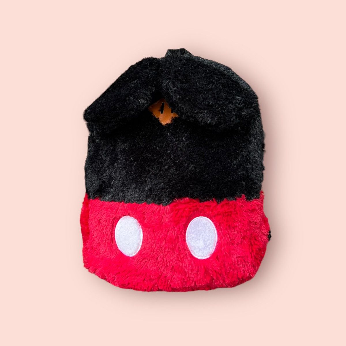 Disney × Japanese Brand × Vintage RARE DISNEY MICKEY MOUSE EARS FLUFFY MINI BACKPACK Size ONE SIZE - 15 Thumbnail