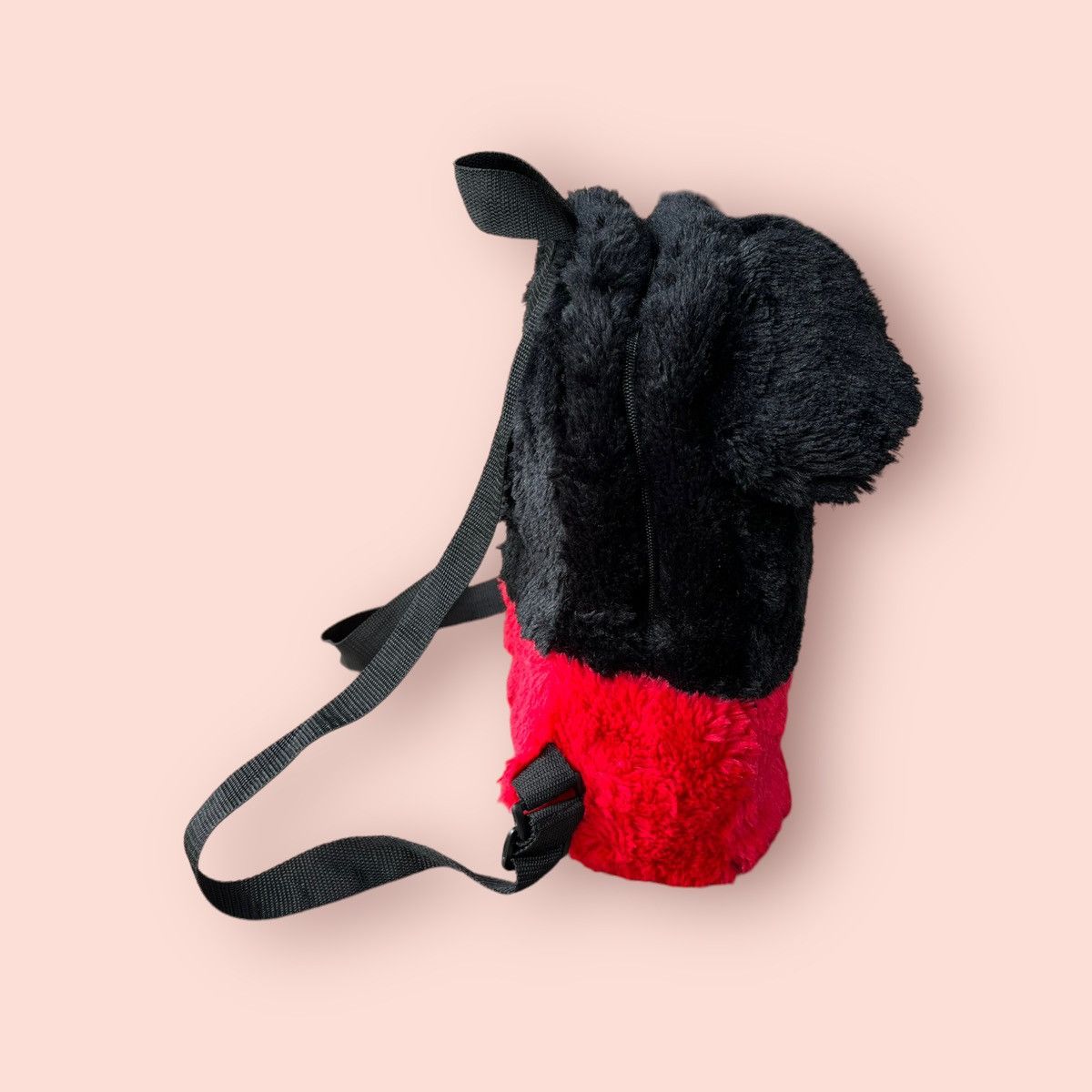 Disney × Japanese Brand × Vintage RARE DISNEY MICKEY MOUSE EARS FLUFFY MINI BACKPACK Size ONE SIZE - 10 Thumbnail