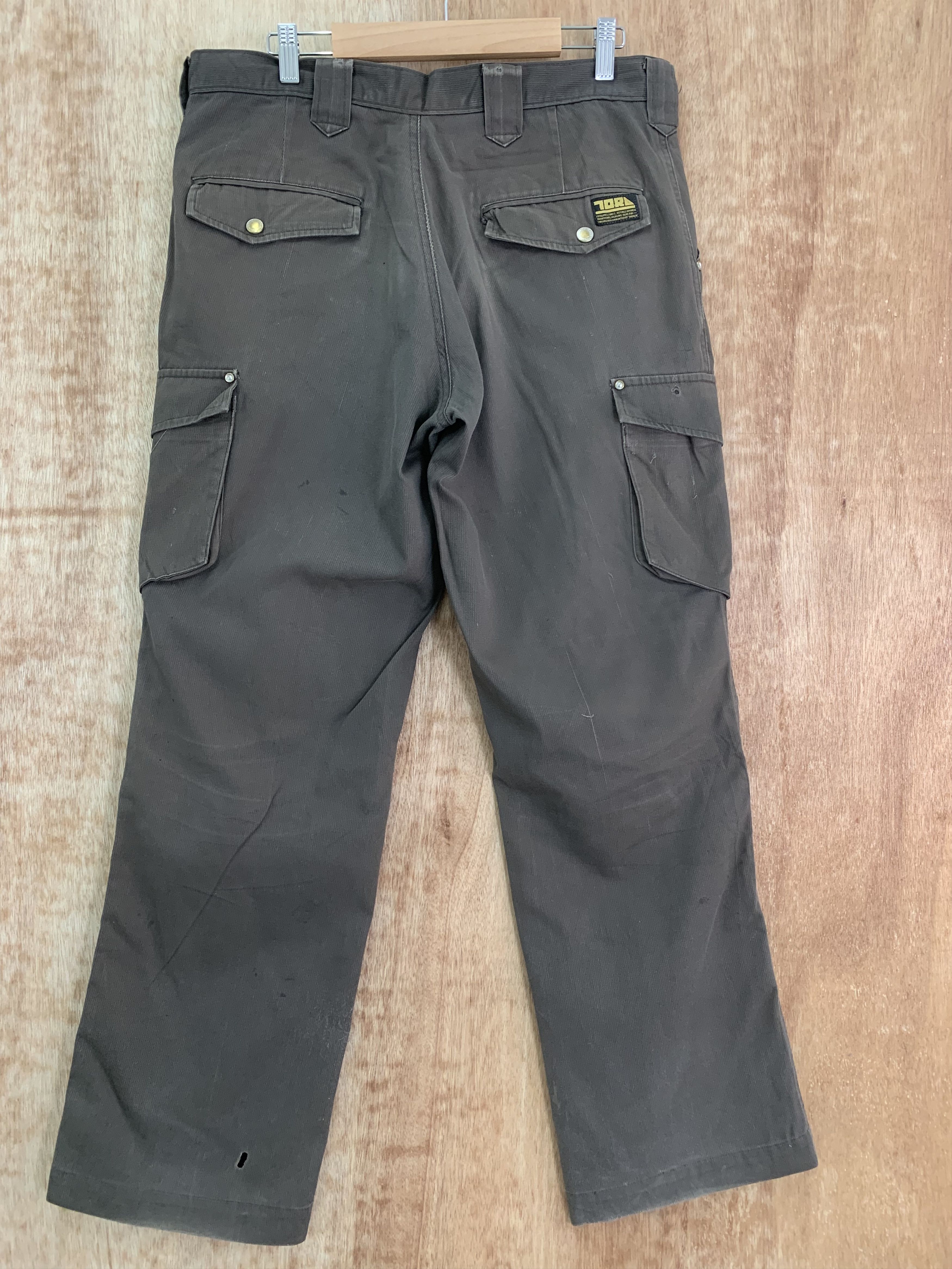 Japanese Brand Cargo Pants Tora Multipocket Vtg Travis Scott Style Pants Size US 32 / EU 48 - 2 Thumbnail
