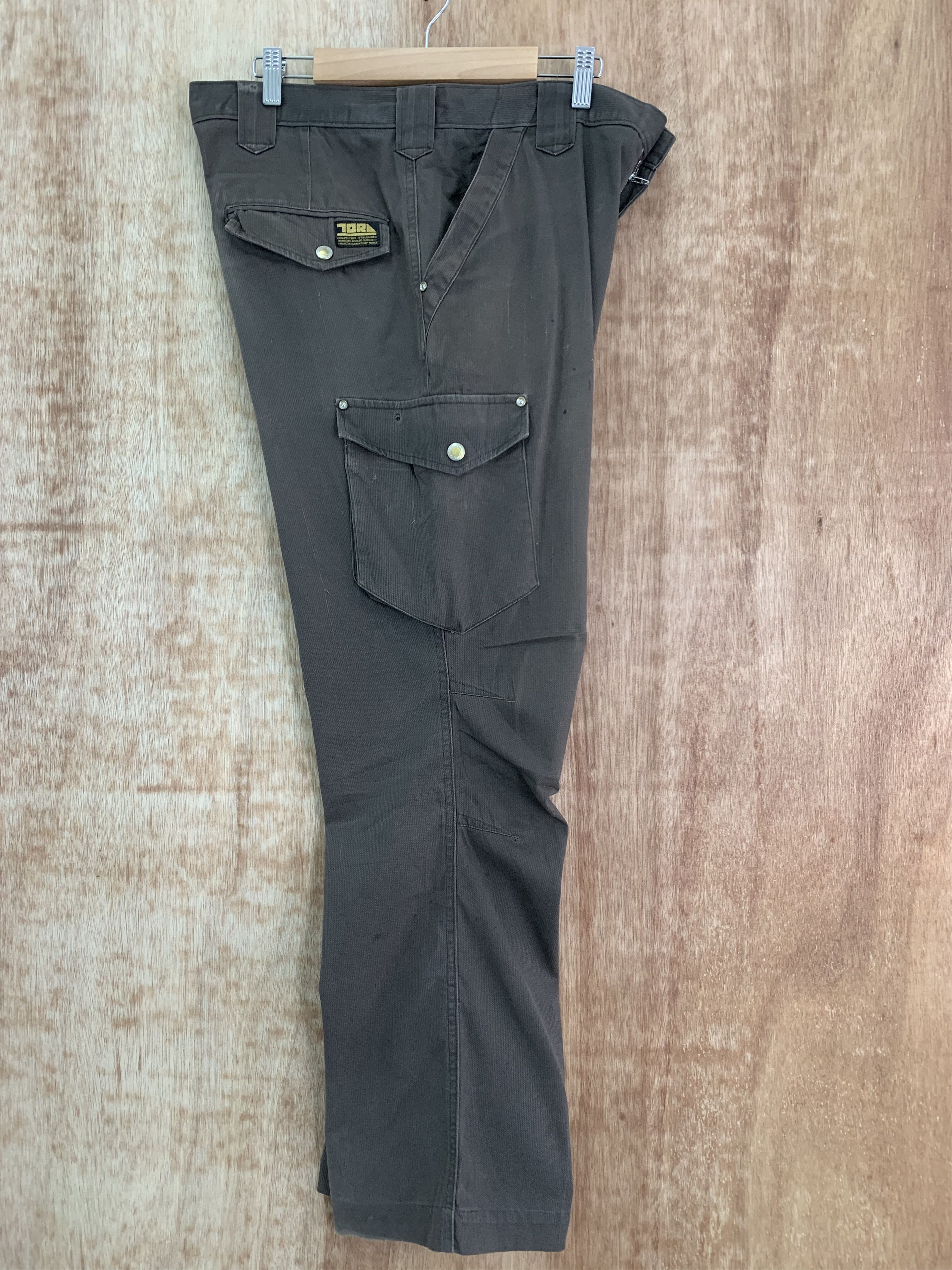 Japanese Brand Cargo Pants Tora Multipocket Vtg Travis Scott Style Pants Size US 32 / EU 48 - 18 Thumbnail