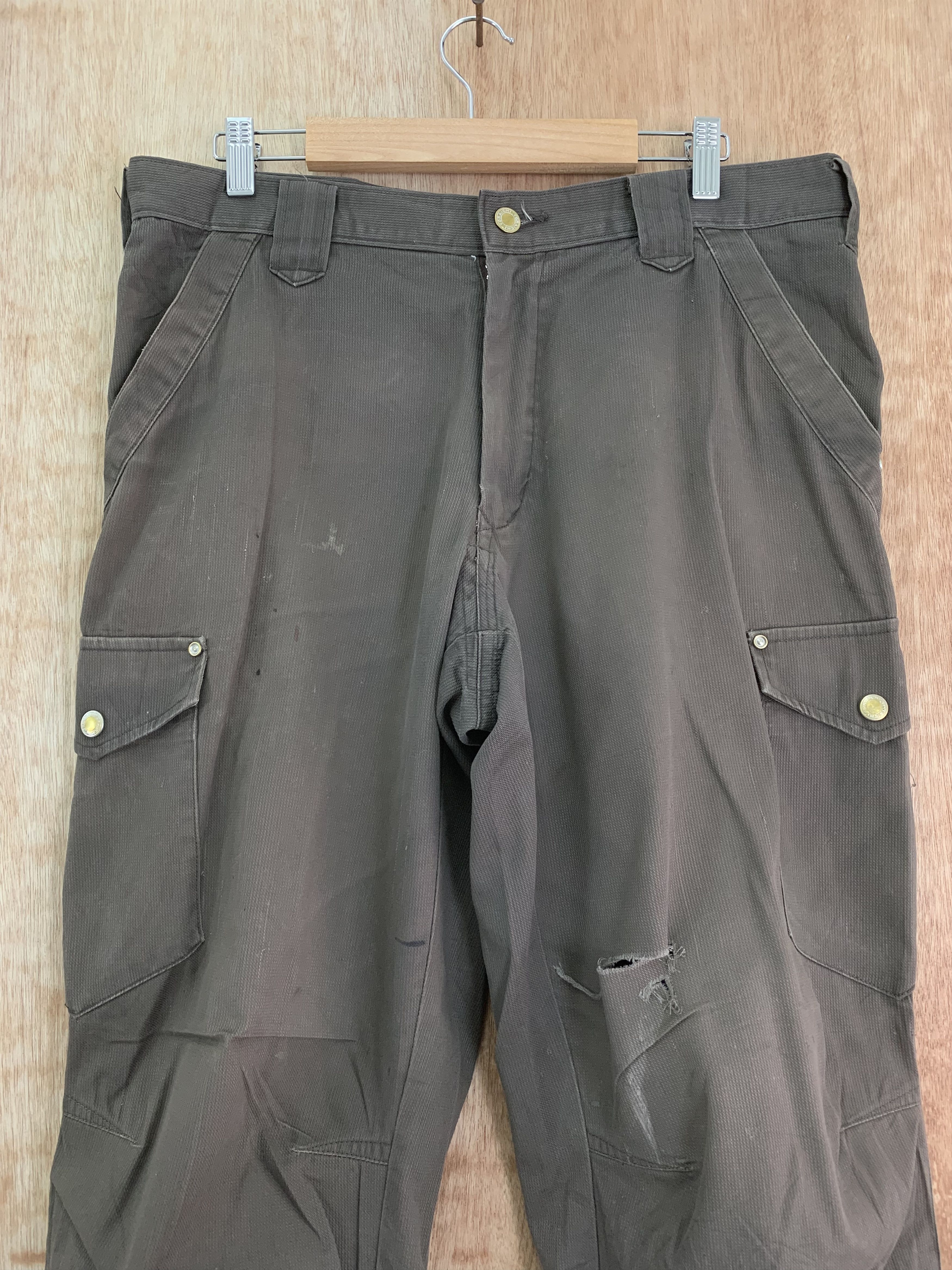 Japanese Brand Cargo Pants Tora Multipocket Vtg Travis Scott Style Pants Size US 32 / EU 48 - 3 Thumbnail