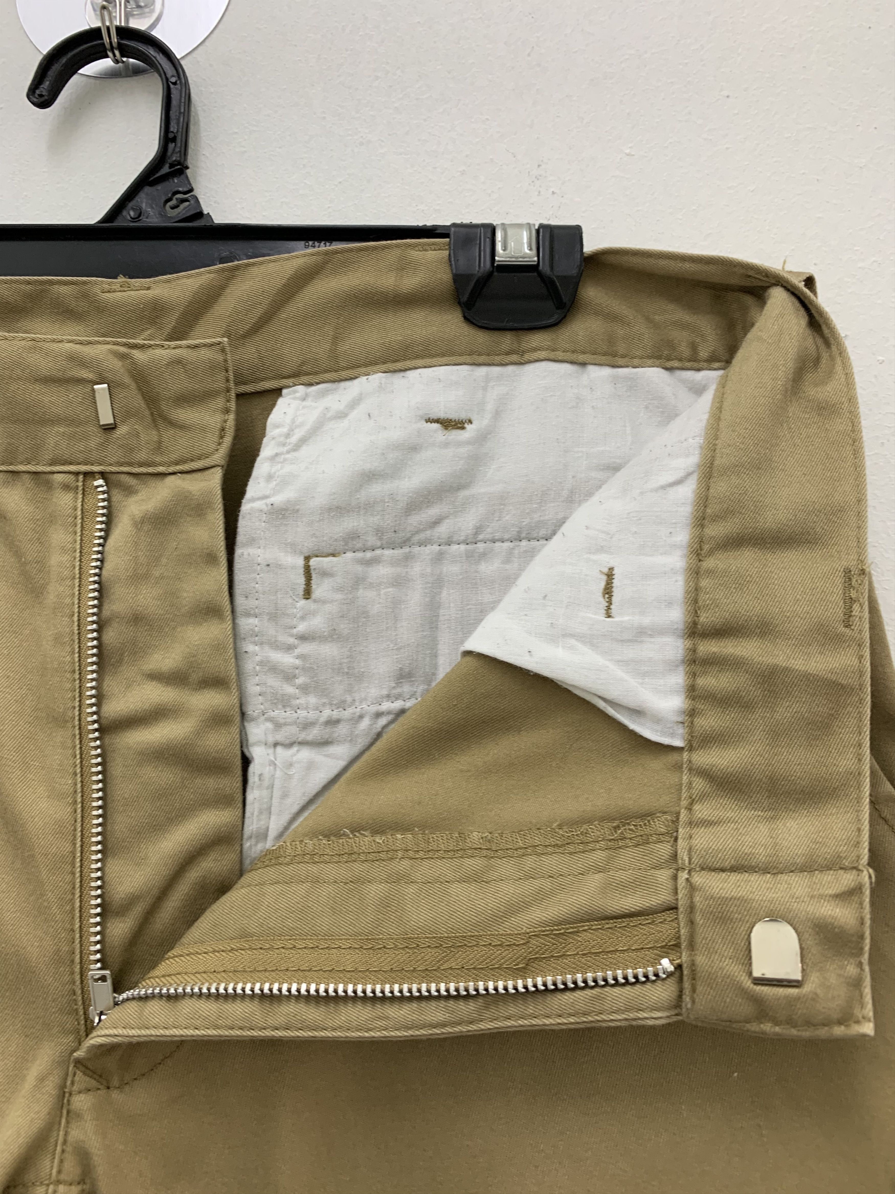 Japanese Brand Cargo Pants W.Impact Multipocket Khaki Streetwear Size US 30 / EU 46 - 6 Thumbnail