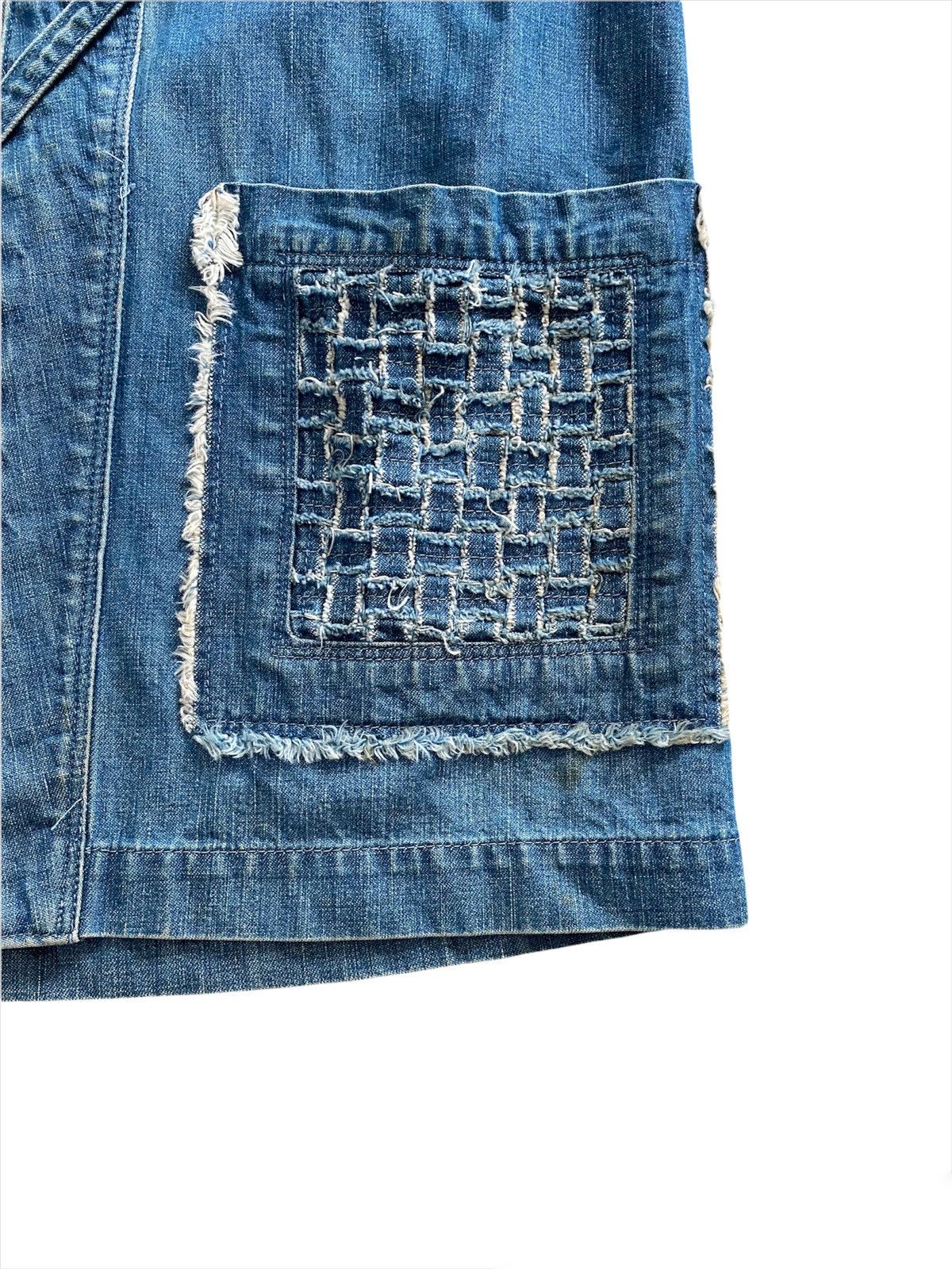 Blue Blue Japan × Japanese Brand × Vintage 🇯🇵Vintage Dyen Kimono Pachwork style visvim kapital design Size US L / EU 52-54 / 3 - 10 Thumbnail