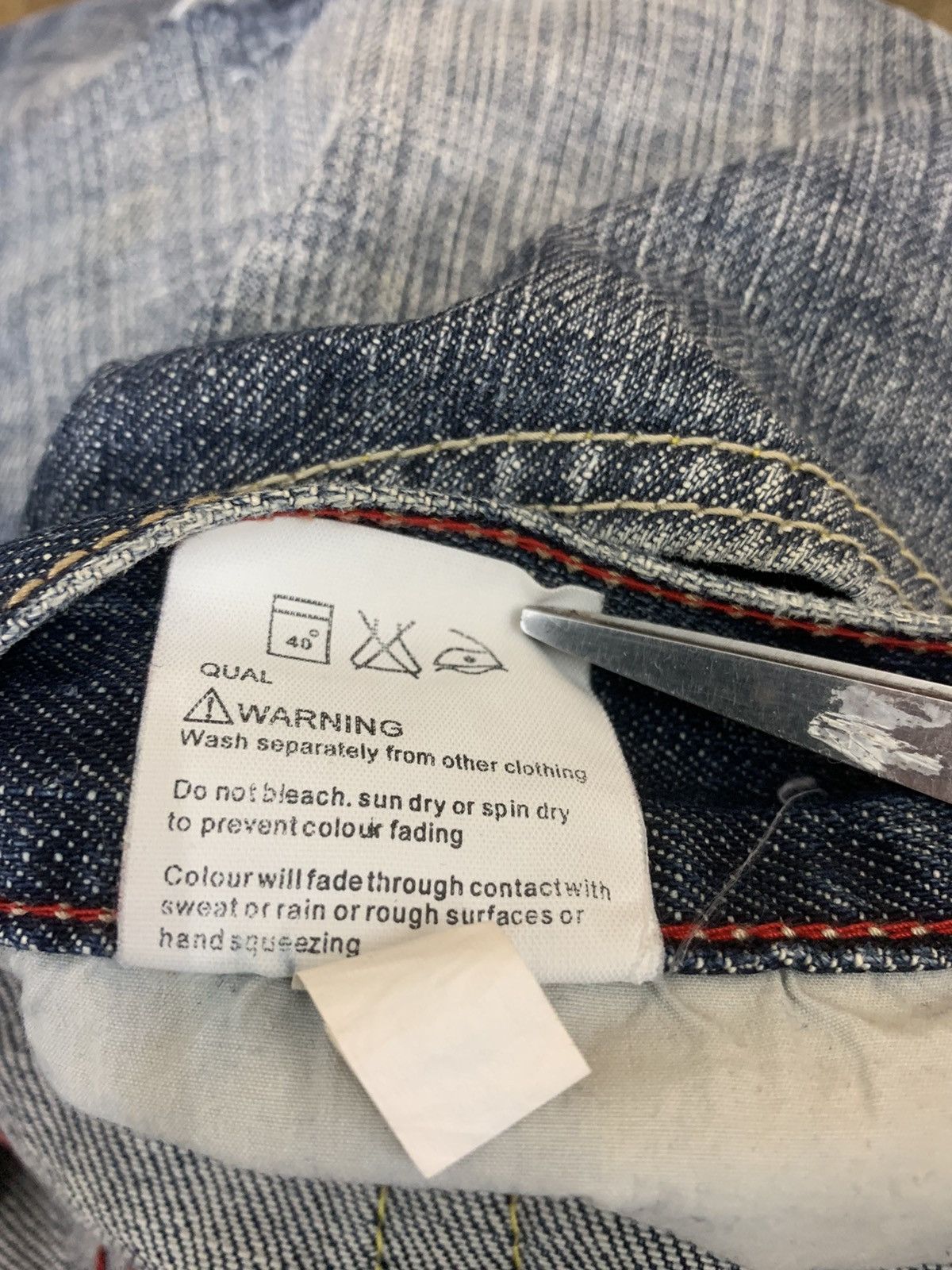 Edwin Edwin Distressed Denim Designed Japan 505 Vintage Size US 32 / EU 48 - 20 Thumbnail