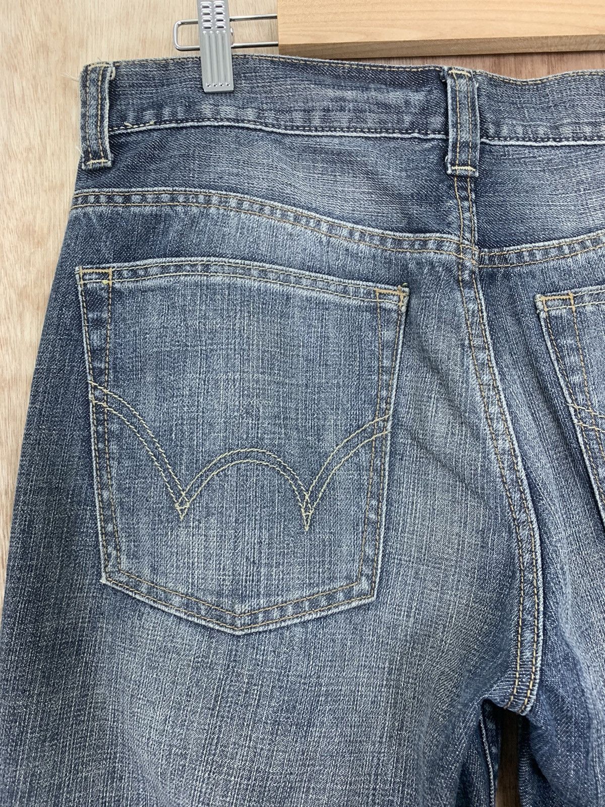 Edwin Edwin Distressed Denim Designed Japan 505 Vintage Size US 32 / EU 48 - 16 Thumbnail