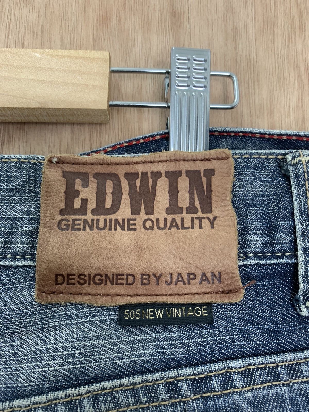 Edwin Edwin Distressed Denim Designed Japan 505 Vintage Size US 32 / EU 48 - 18 Thumbnail