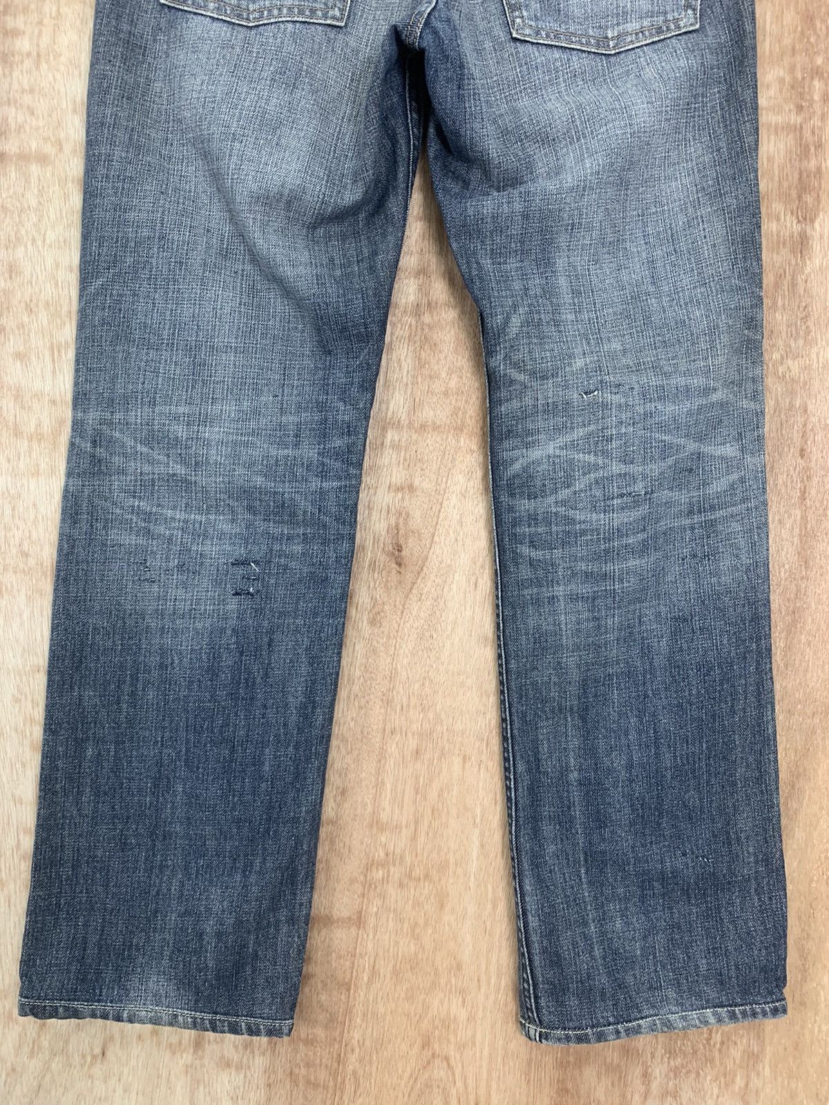Edwin Edwin Distressed Denim Designed Japan 505 Vintage Size US 32 / EU 48 - 14 Thumbnail