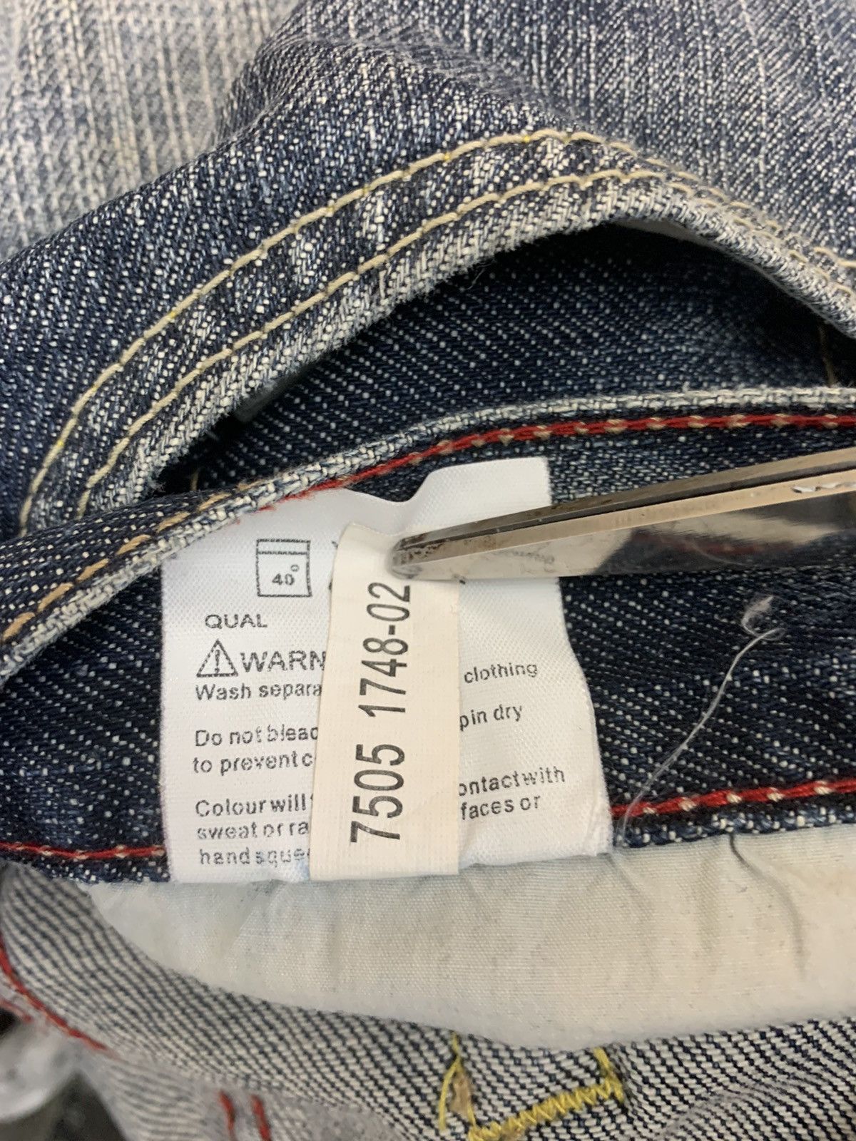 Edwin Edwin Distressed Denim Designed Japan 505 Vintage Size US 32 / EU 48 - 21 Thumbnail