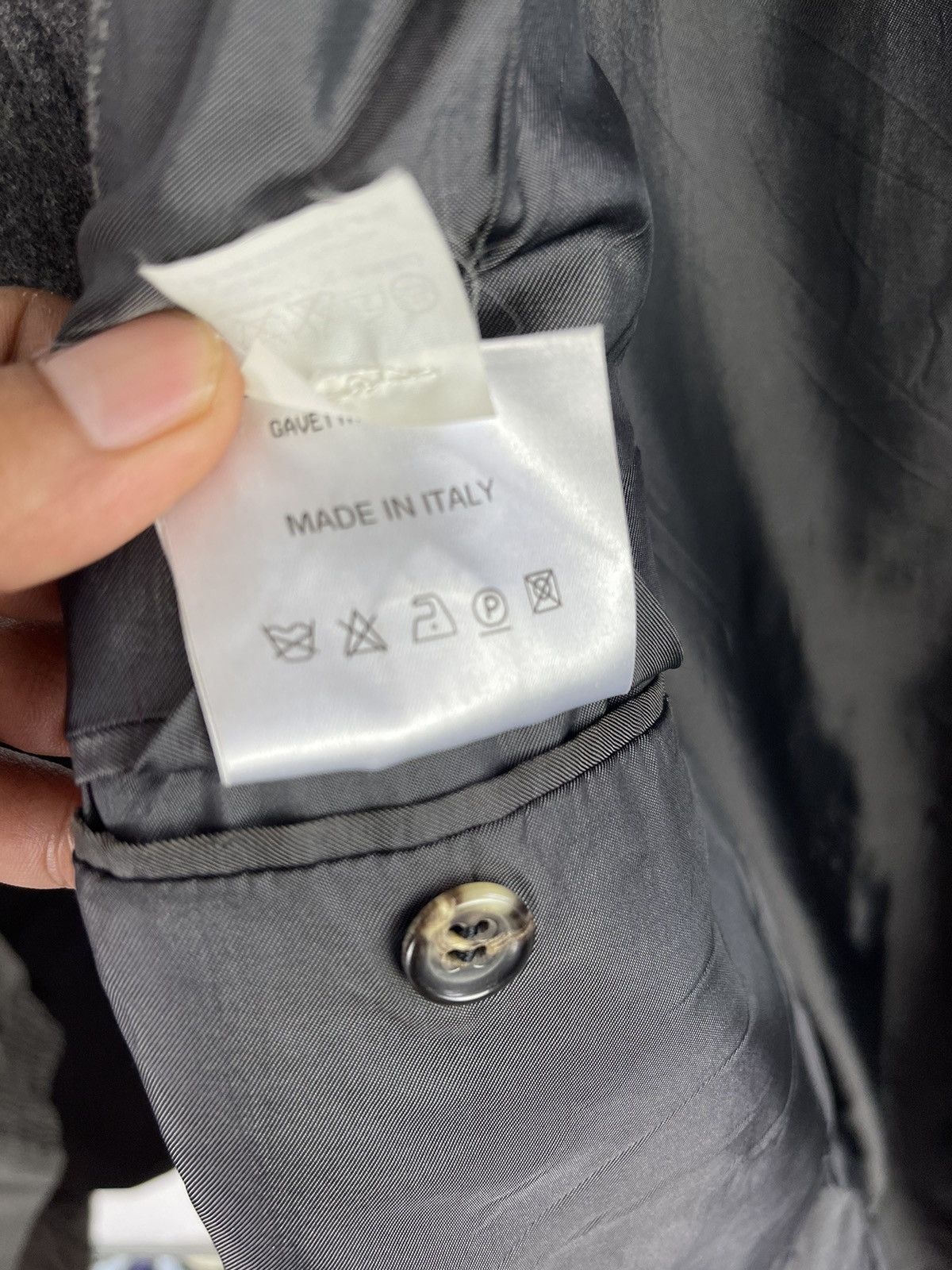 Jil Sander Raf Simons Tailor Made Jill Sander Grey Wool Coat Size 50R - 7 Thumbnail
