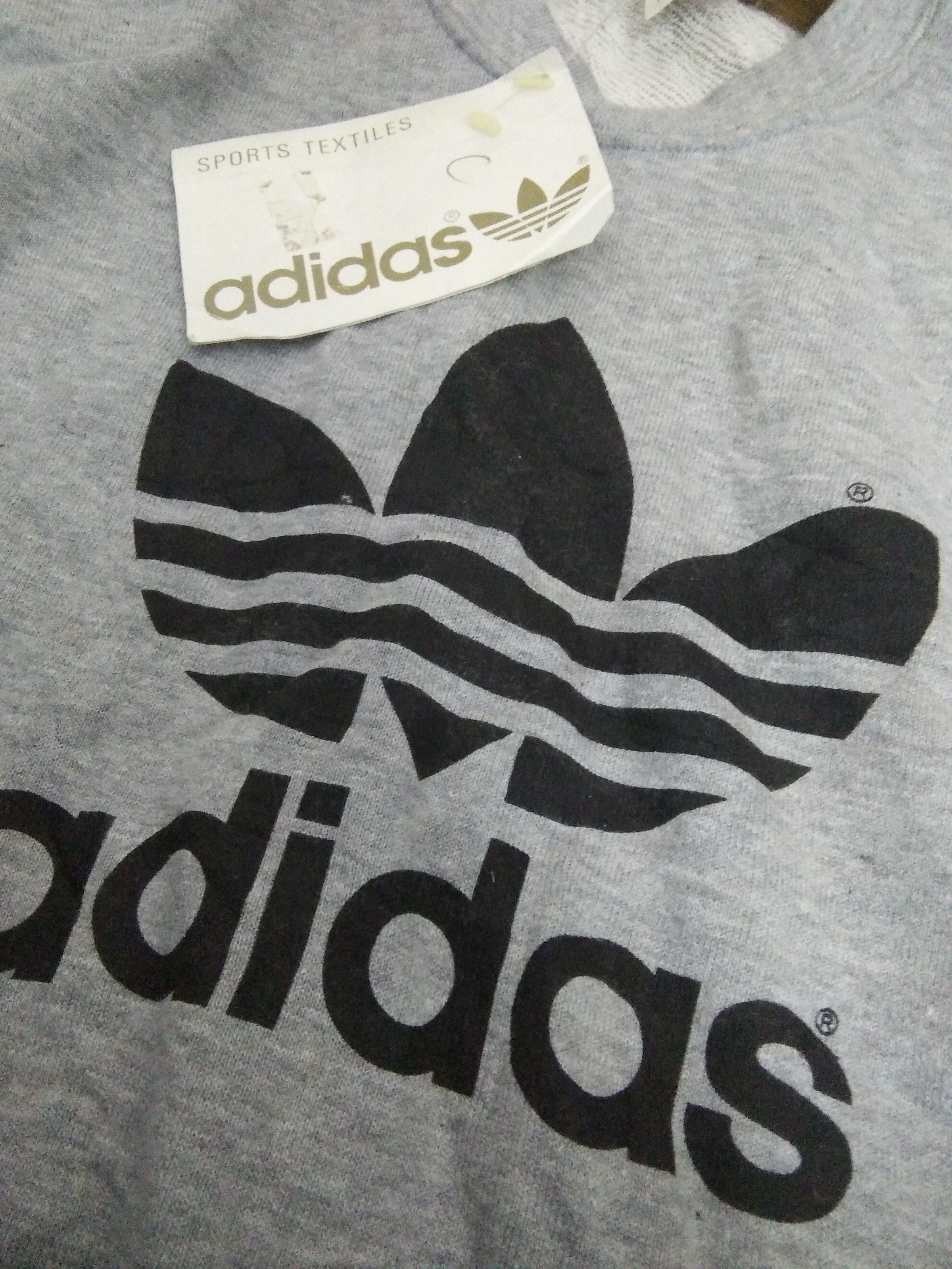 Adidas 90s ADIDAS SWEATSHIRT WITH TAG KIDS (A524) Size US S / EU 44-46 / 1 - 3 Thumbnail