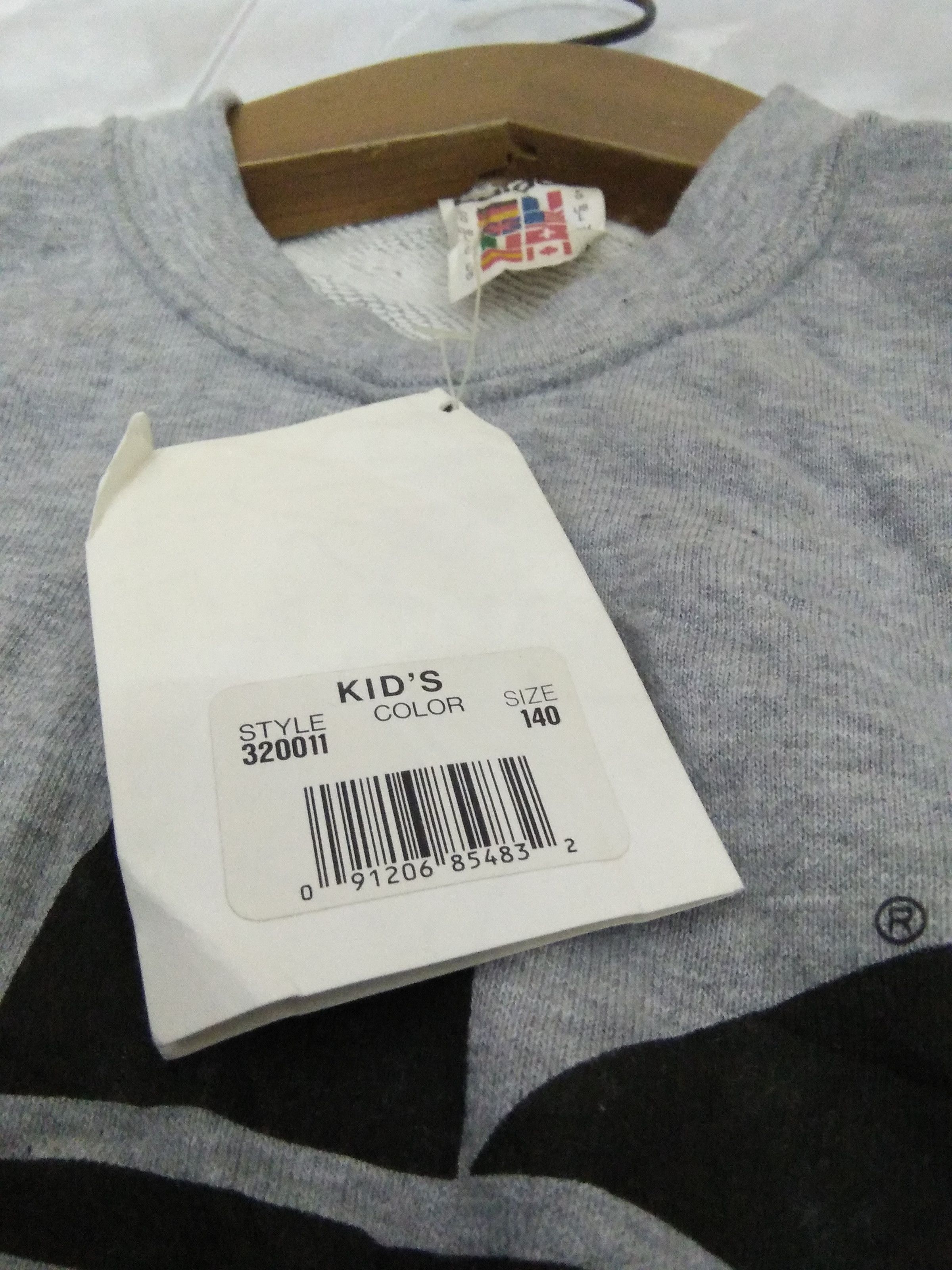 Adidas 90s ADIDAS SWEATSHIRT WITH TAG KIDS (A524) Size US S / EU 44-46 / 1 - 7 Thumbnail