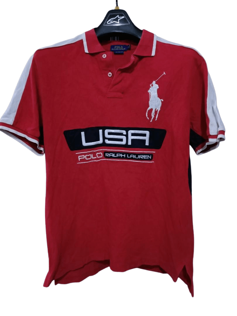 Polo Ralph Lauren 🇺🇸 Polo Ralph Lauren USA Big Pony Polo Shirt Size US L / EU 52-54 / 3 - 1 Thumbnail