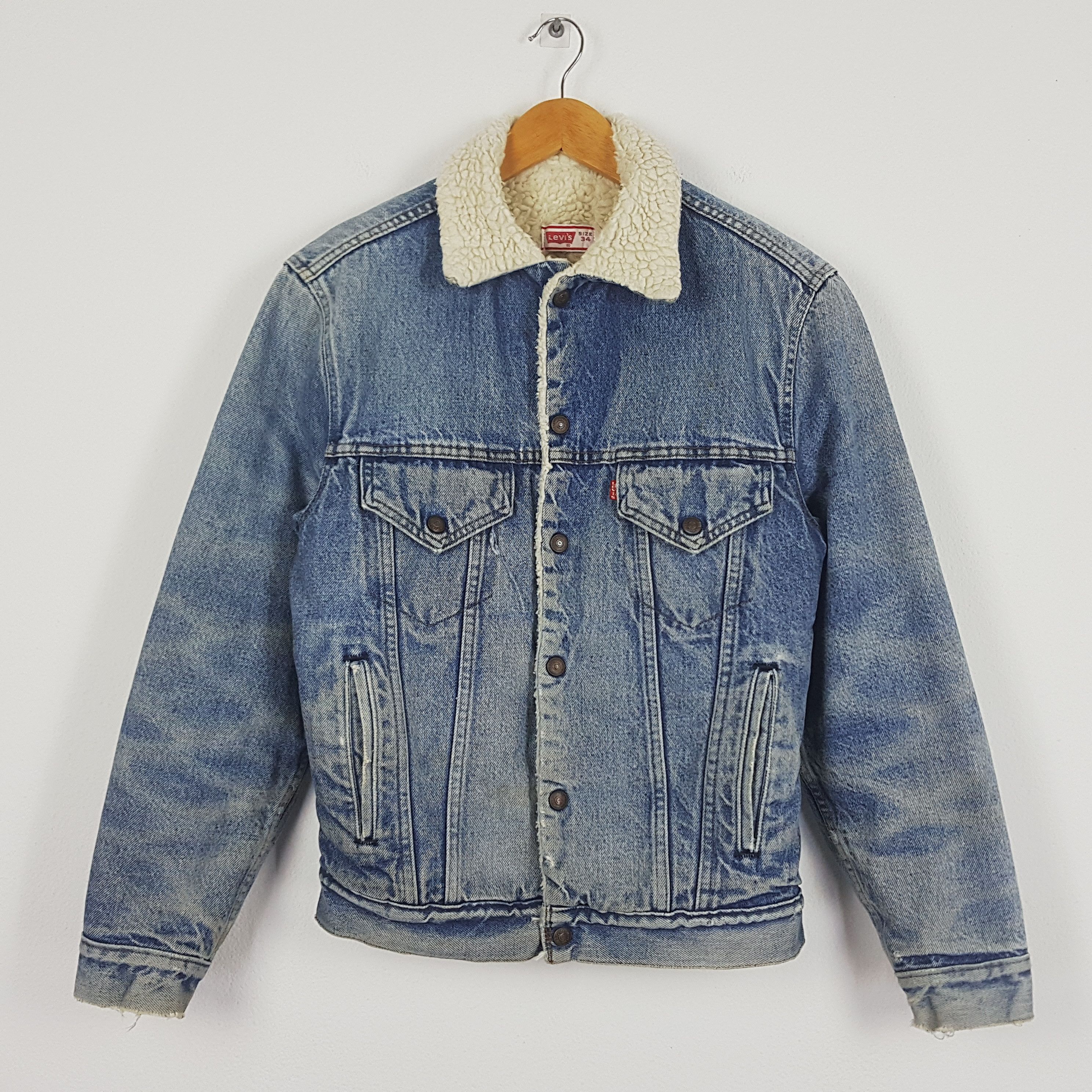 Levi's Vintage Levi's 501 Distressed Kurt Cobain Denim Jacket Size US M / EU 48-50 / 2 - 8 Thumbnail