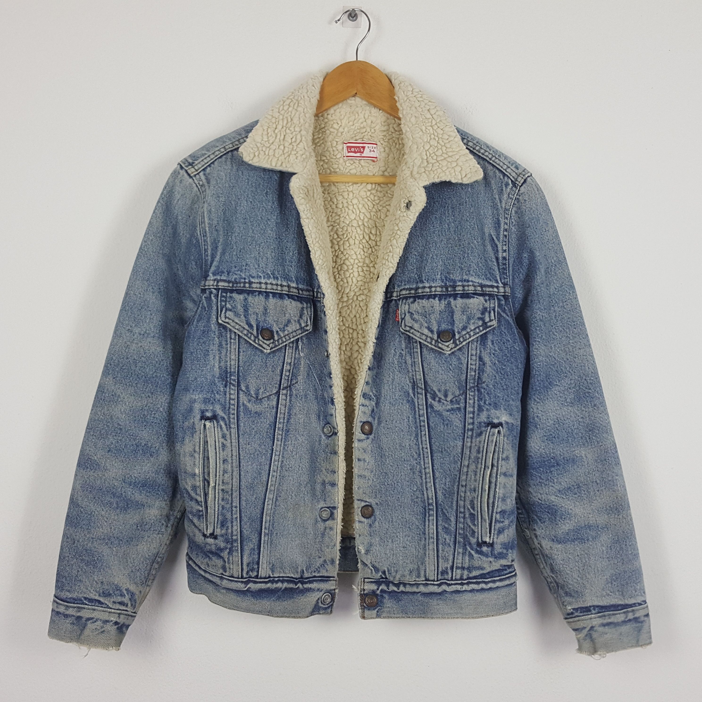Levi's Vintage Levi's 501 Distressed Kurt Cobain Denim Jacket Size US M / EU 48-50 / 2 - 1 Thumbnail