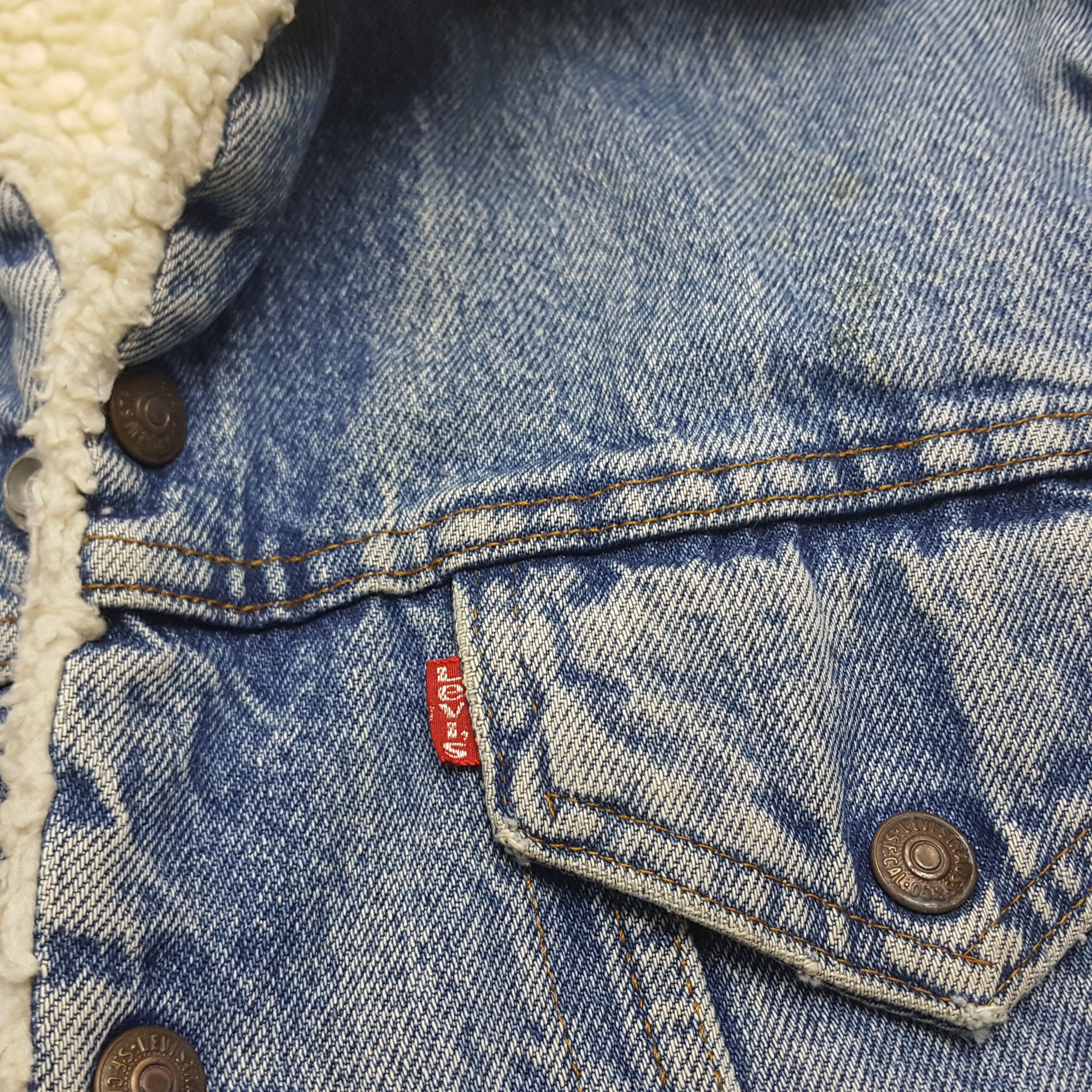 Levi's Vintage Levi's 501 Distressed Kurt Cobain Denim Jacket Size US M / EU 48-50 / 2 - 2 Thumbnail