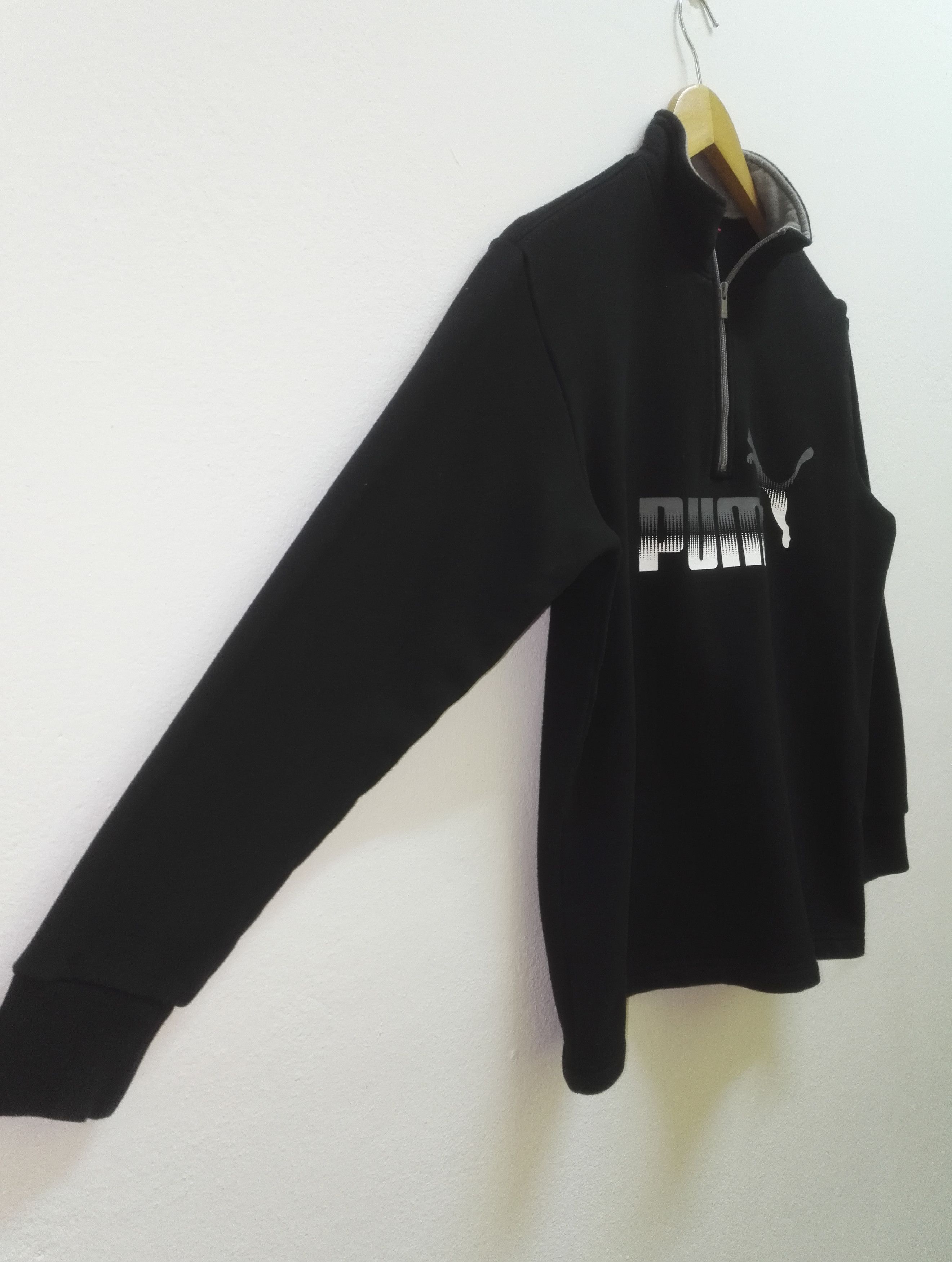 Puma Vintage Puma Big Logo Half Zipper Sweatshirts(c33) Size US S / EU 44-46 / 1 - 2 Thumbnail