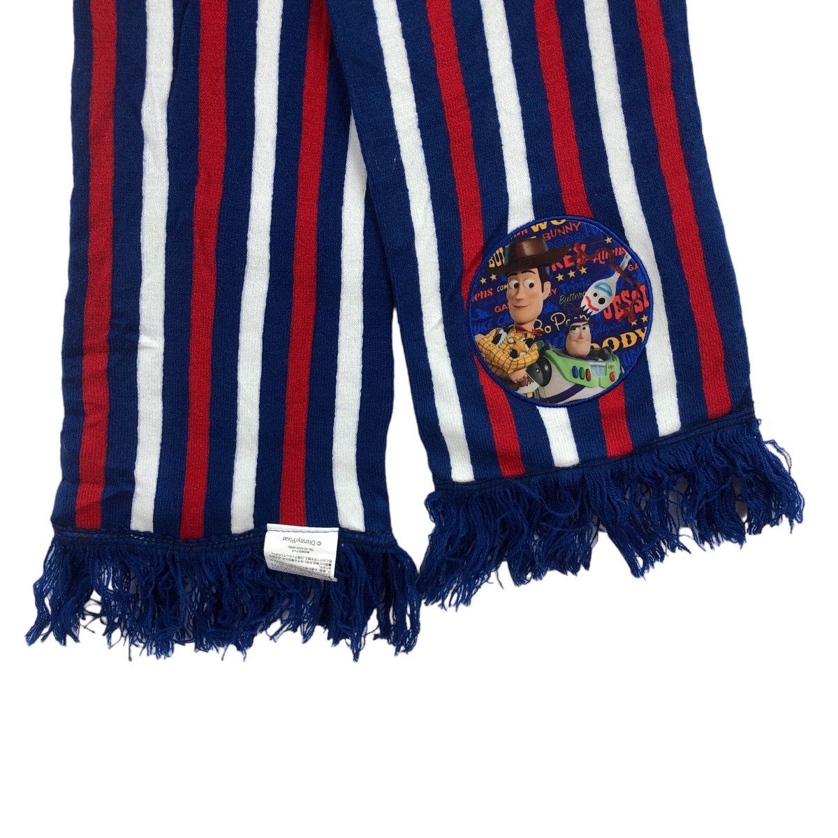 Disney Disney TOY STORY Scarves Muffler Stripes Big Logo Disney Size ONE SIZE - 3 Thumbnail