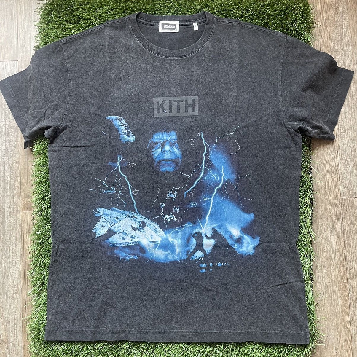 Kith × Star Wars Kith x Star Wars Emperor Vintage Tee Black Size M  