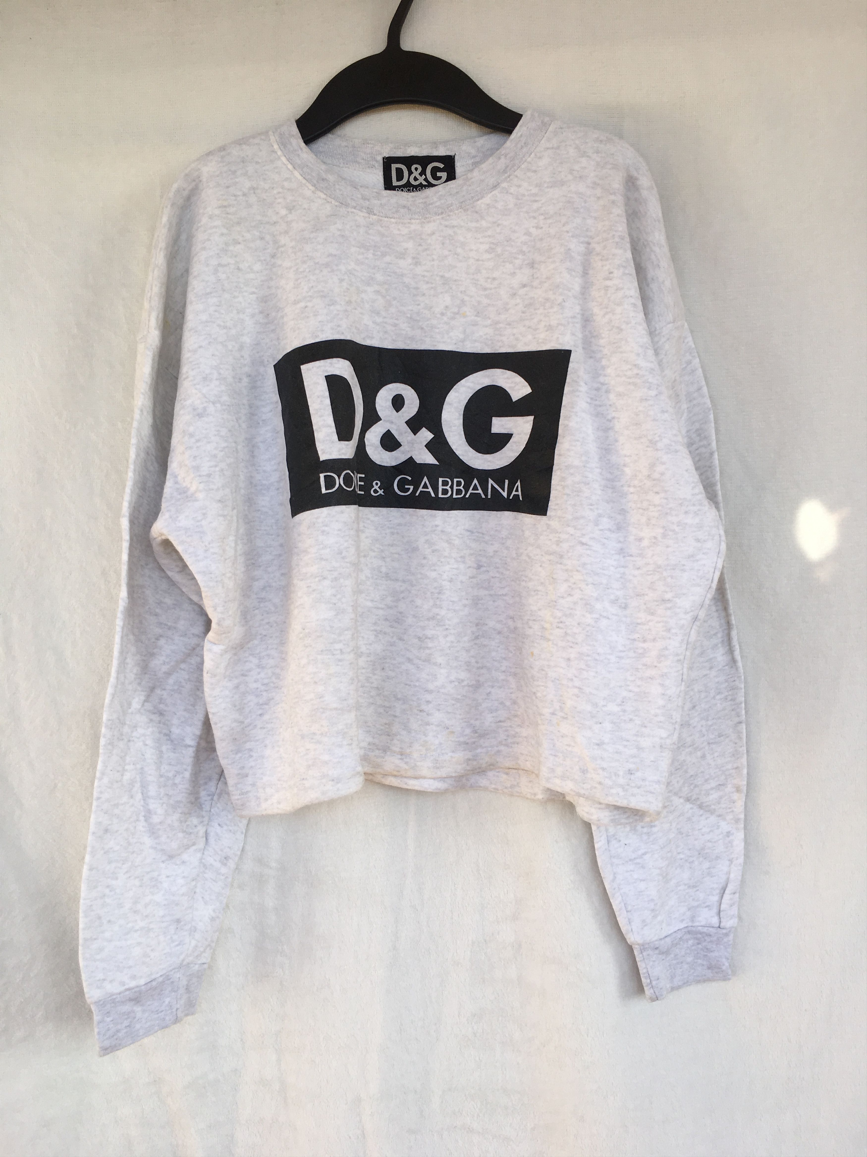 Dolce & Gabbana big logo sweatshirt Size US M / EU 48-50 / 2 - 1 Thumbnail