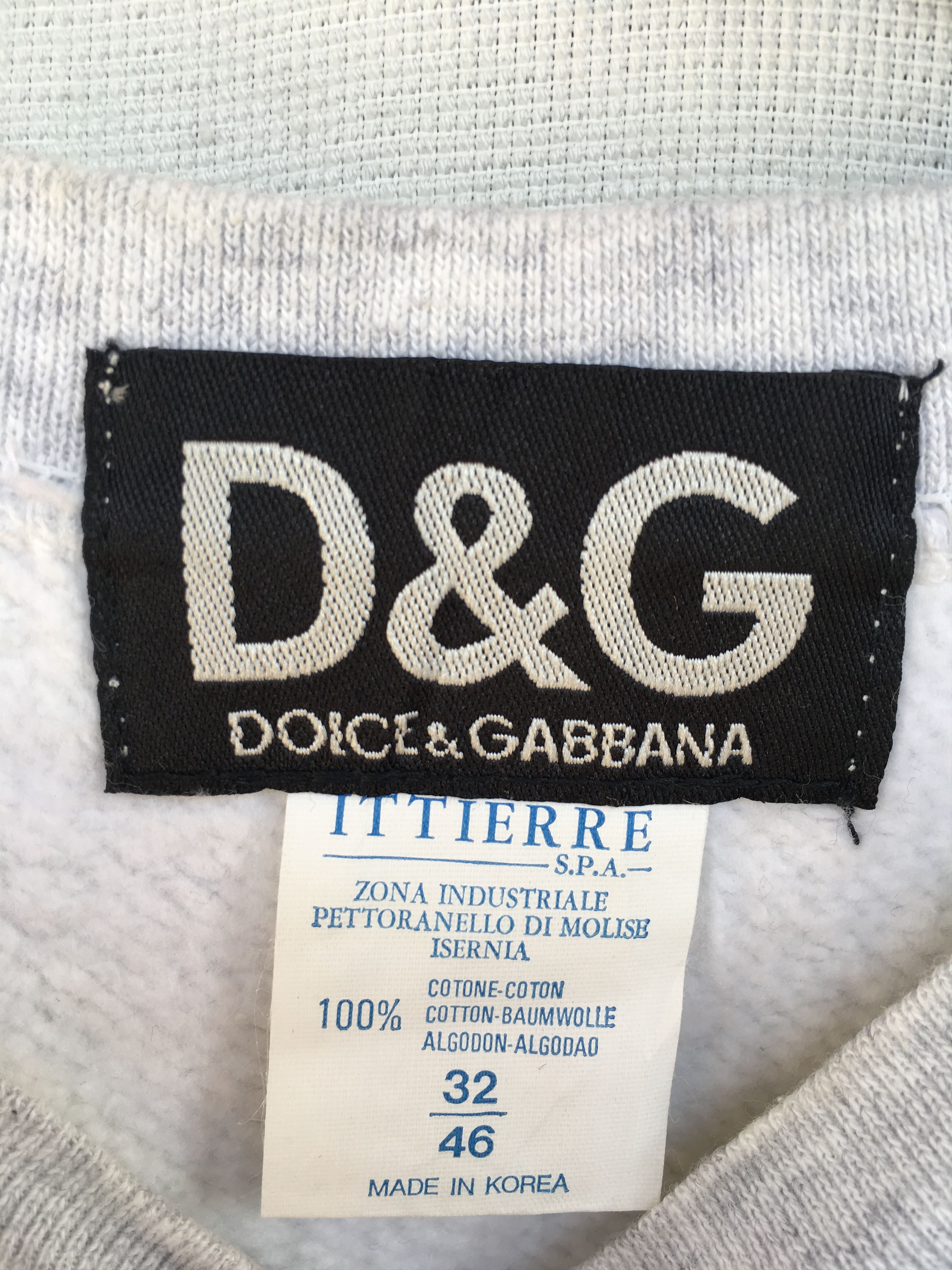 Dolce & Gabbana big logo sweatshirt Size US M / EU 48-50 / 2 - 3 Thumbnail