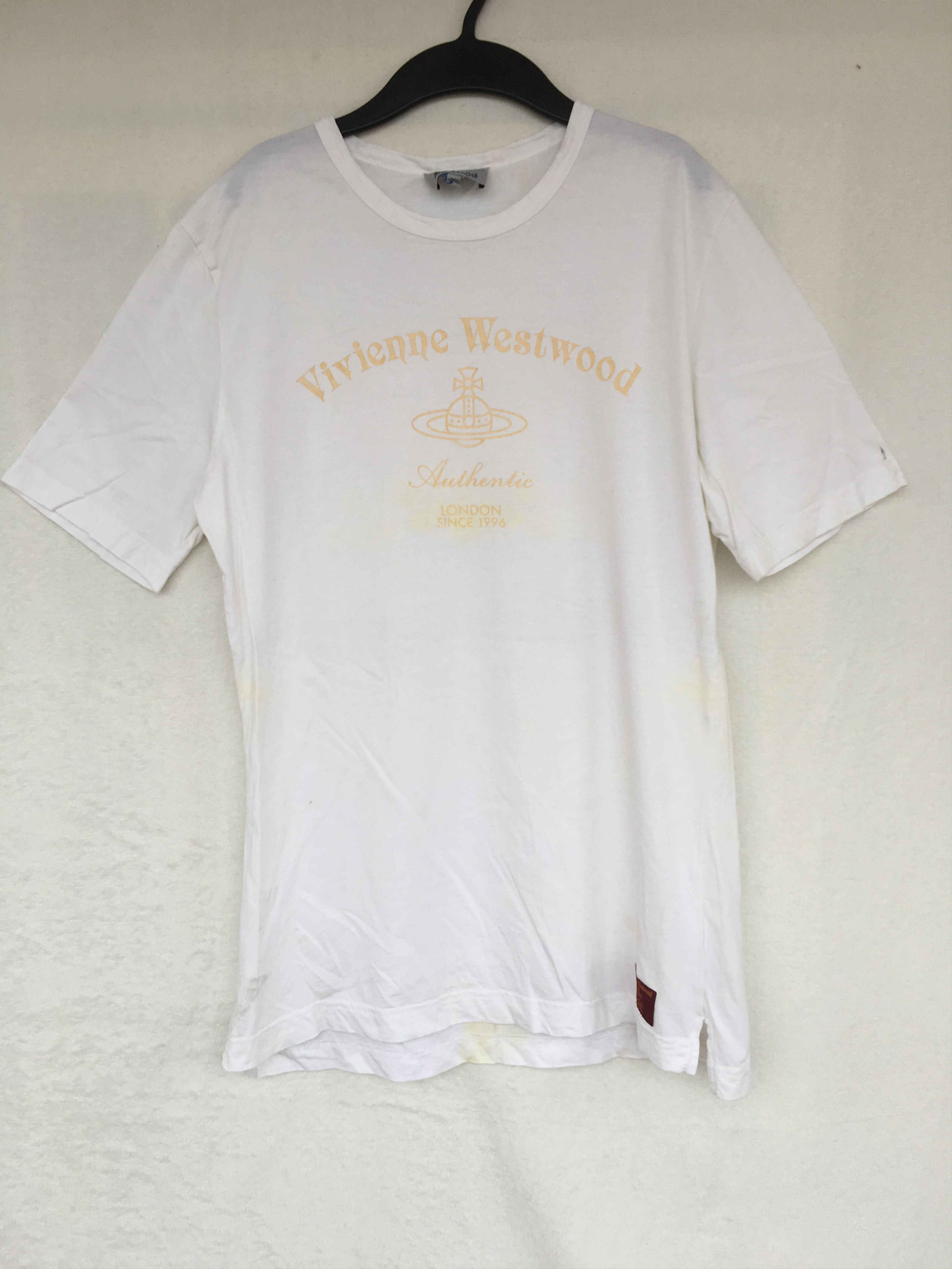 Vivienne Westwood white tee Size US M / EU 48-50 / 2 - 1 Thumbnail