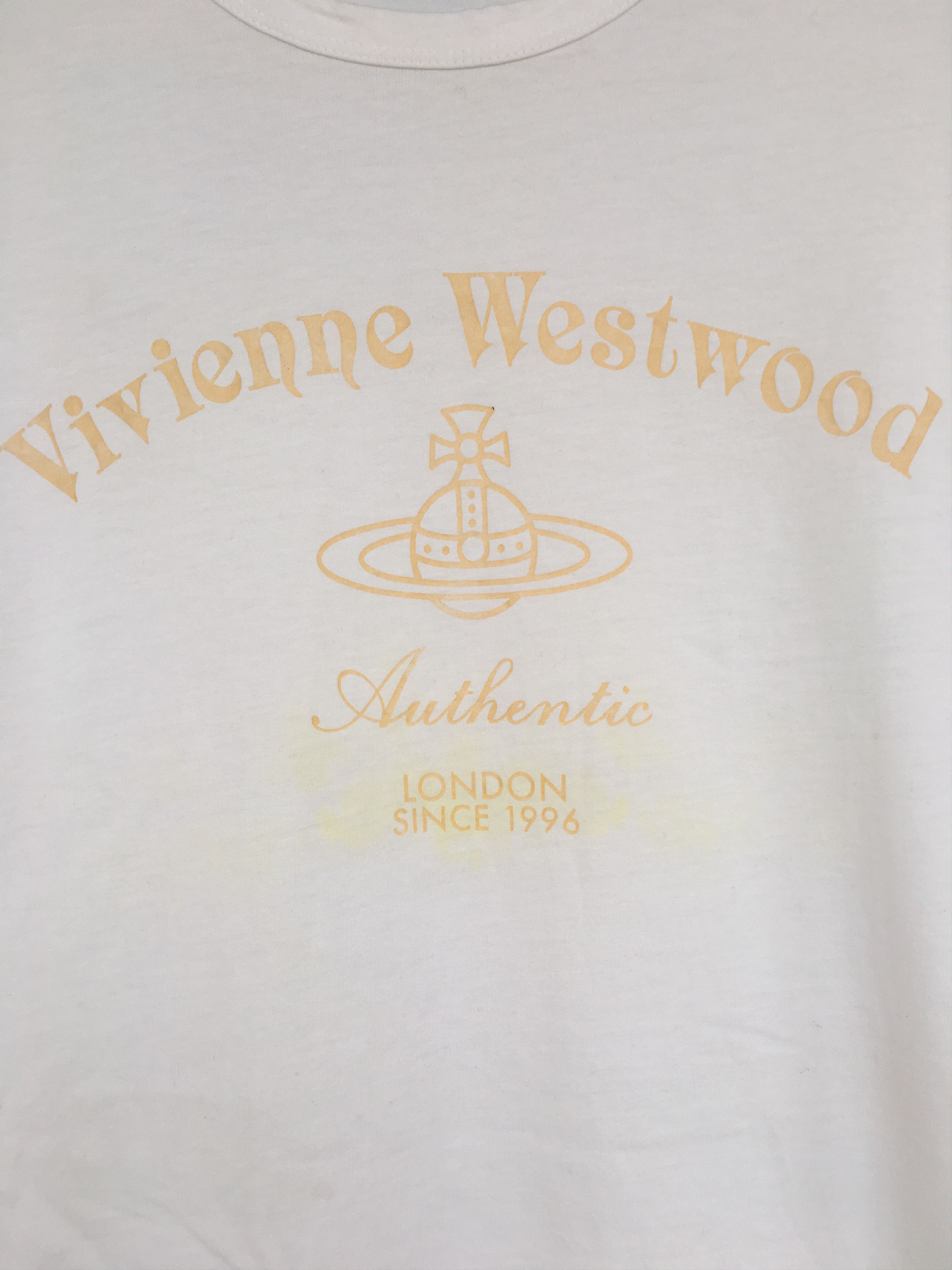 Vivienne Westwood white tee Size US M / EU 48-50 / 2 - 2 Thumbnail