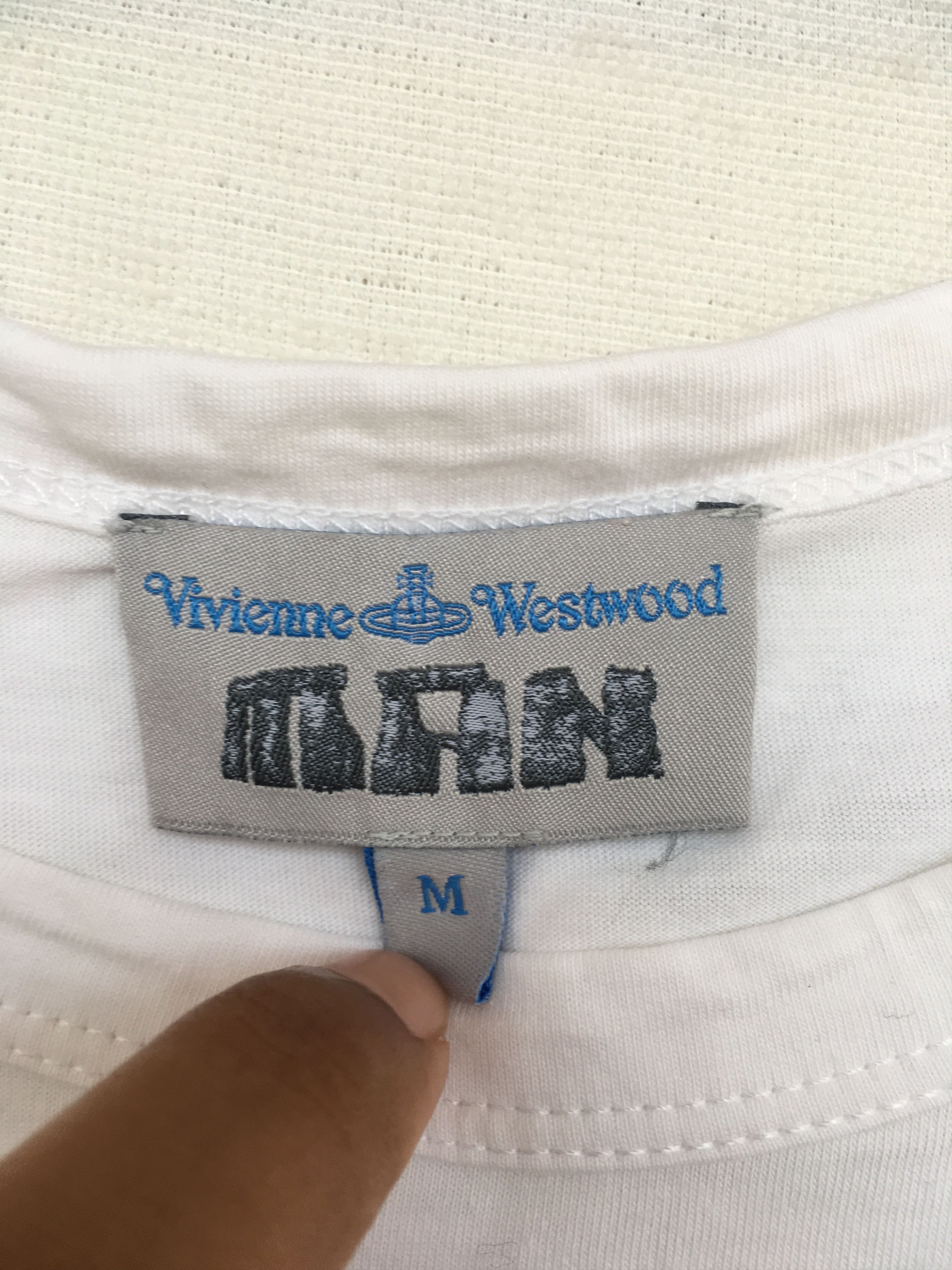 Vivienne Westwood white tee Size US M / EU 48-50 / 2 - 8 Thumbnail